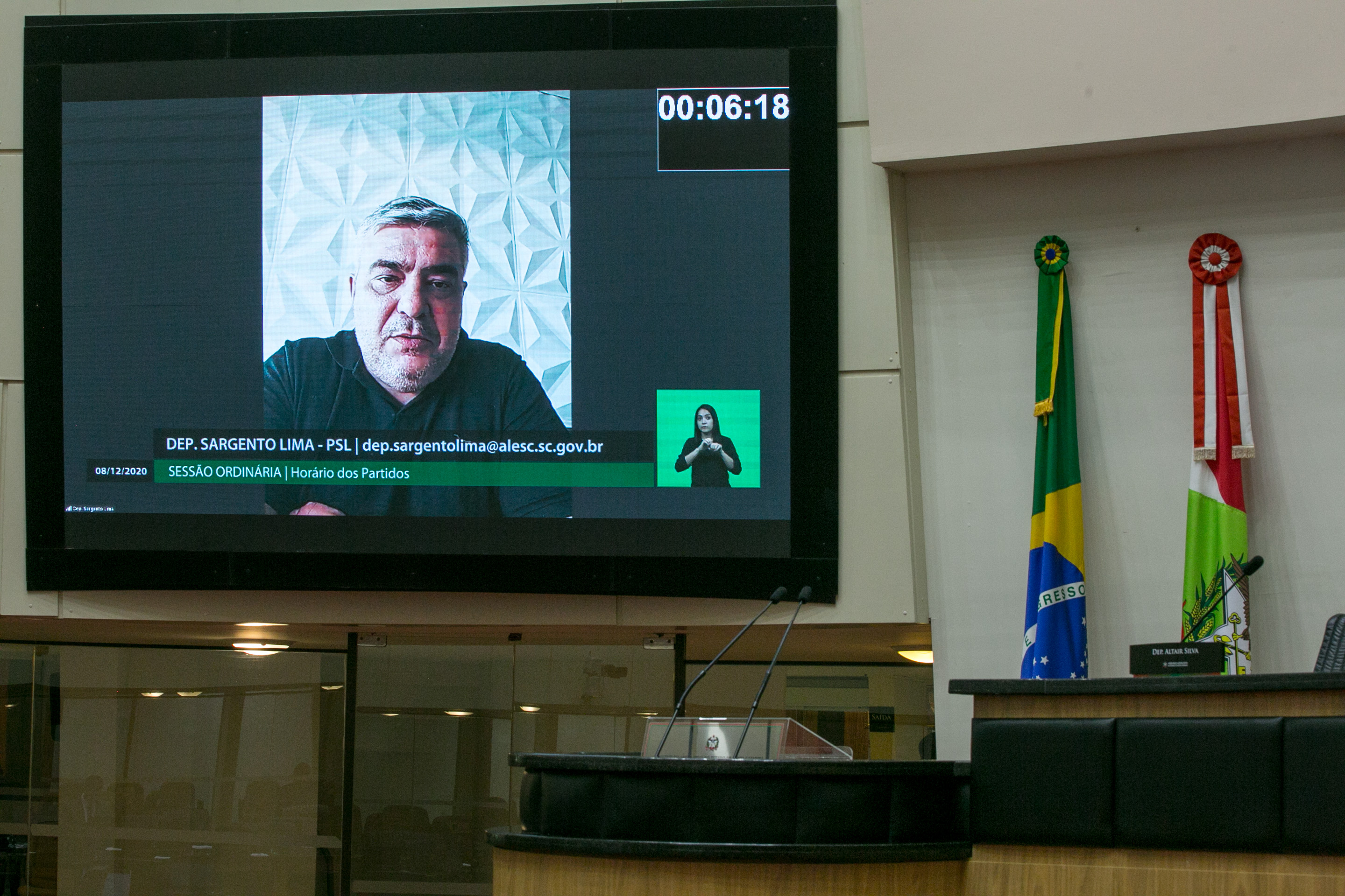 Deputado Sargento Lima (PSL)