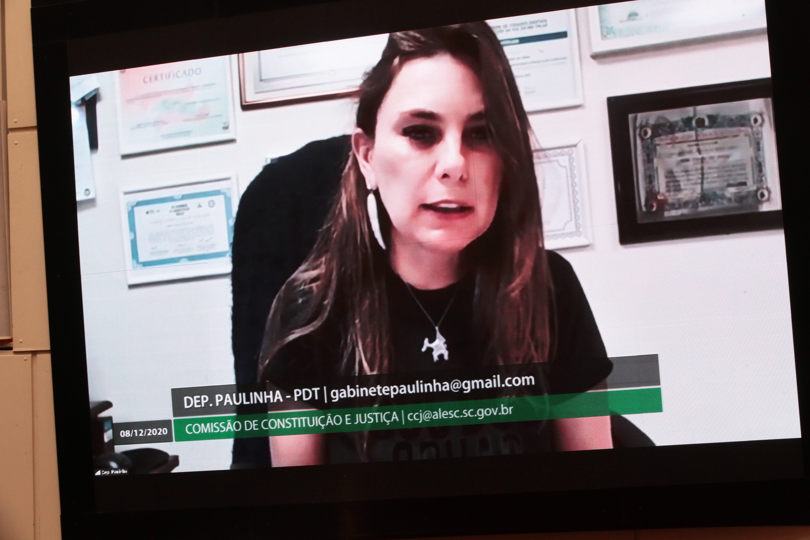 Comissão de Constituição e Justiça - Deputada Ana Paula da Silva (PDT)