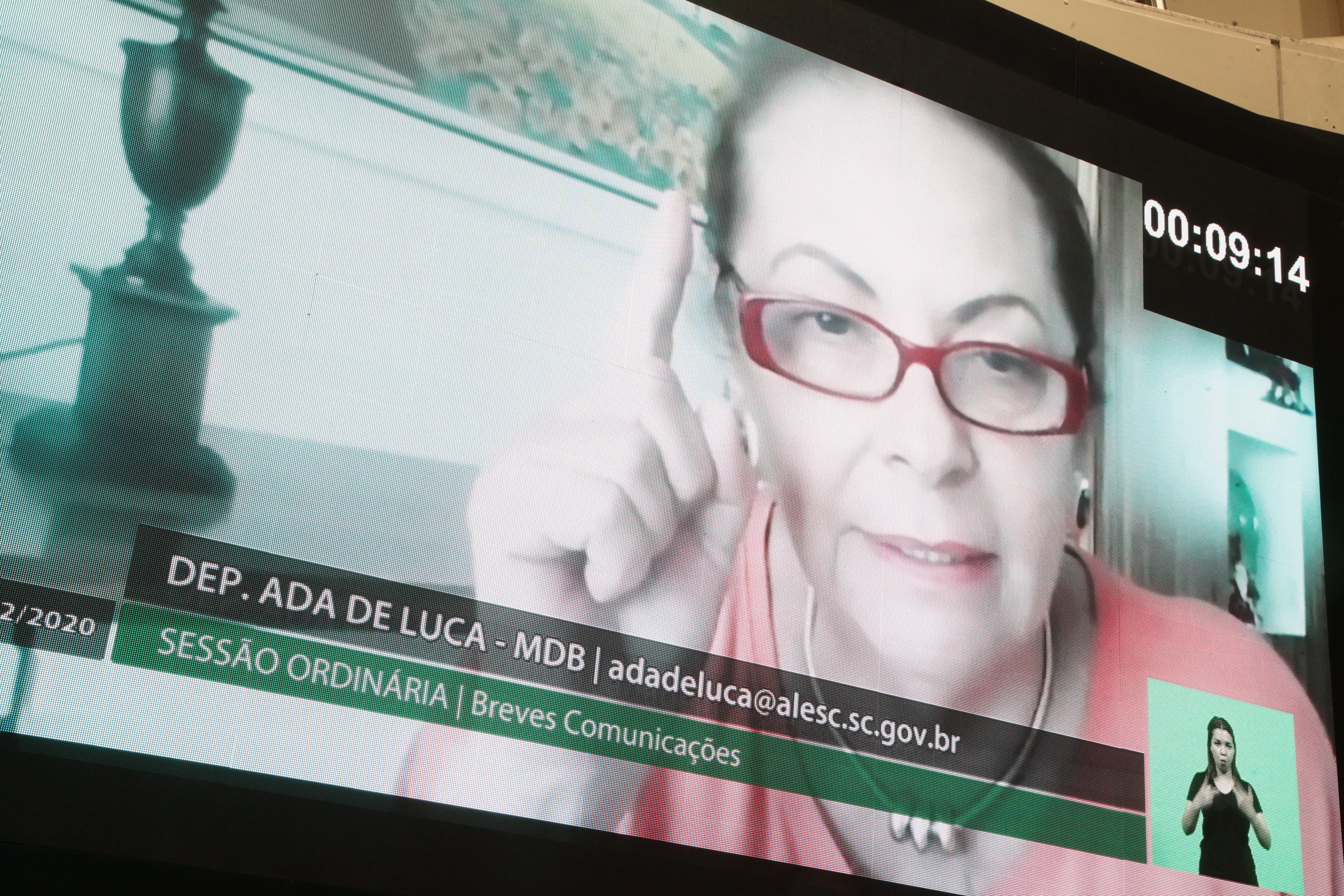 Sessão Ordinária - Deputada Ada Faraco de Luca (MDB)