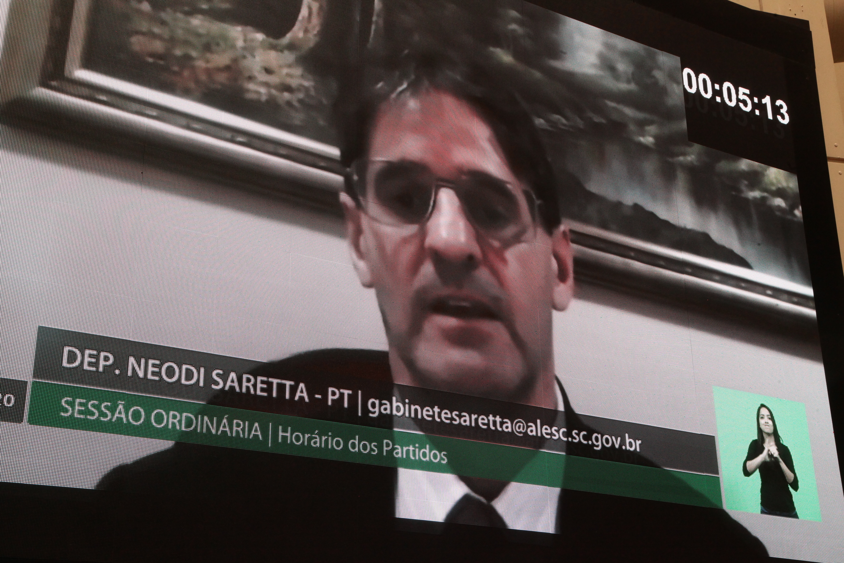 Sessão Ordinária - Deputado Neodi Saretta (PT)