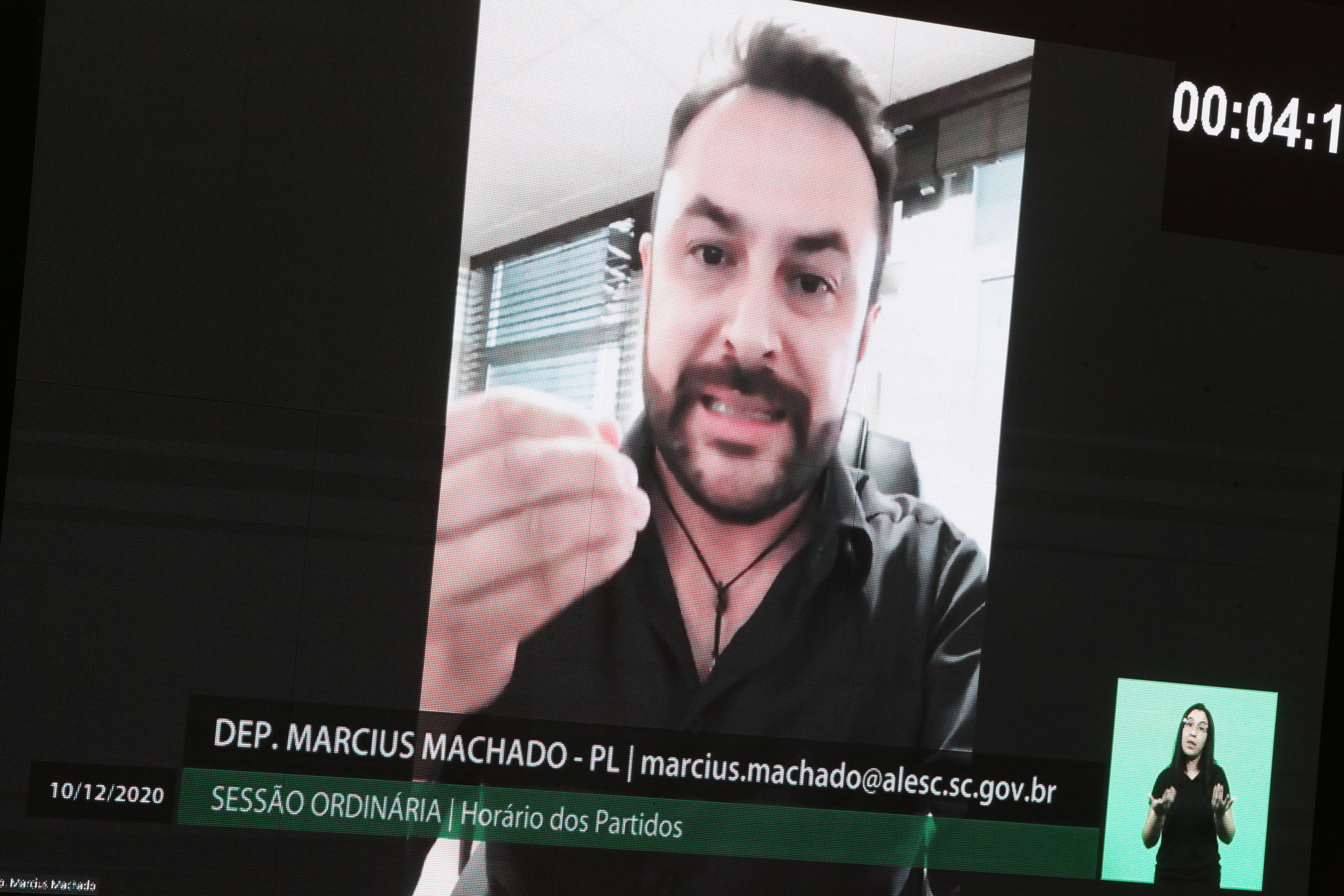 Sessão Ordinária - Deputado Marcius Machado (PL)