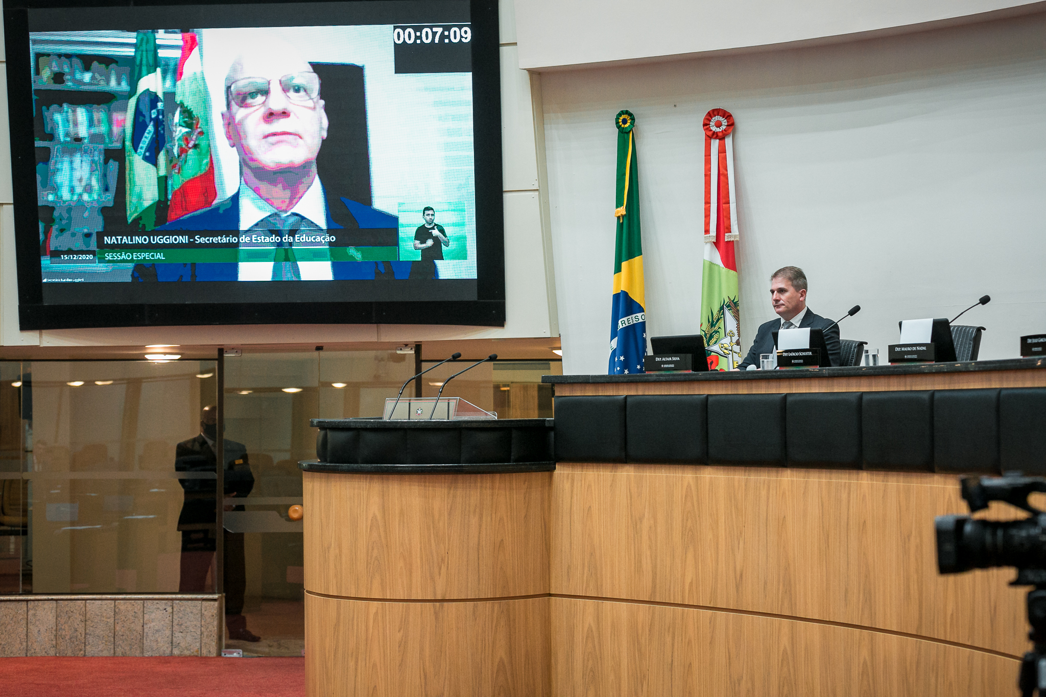 Sessão Especial com o Secretário da Educação