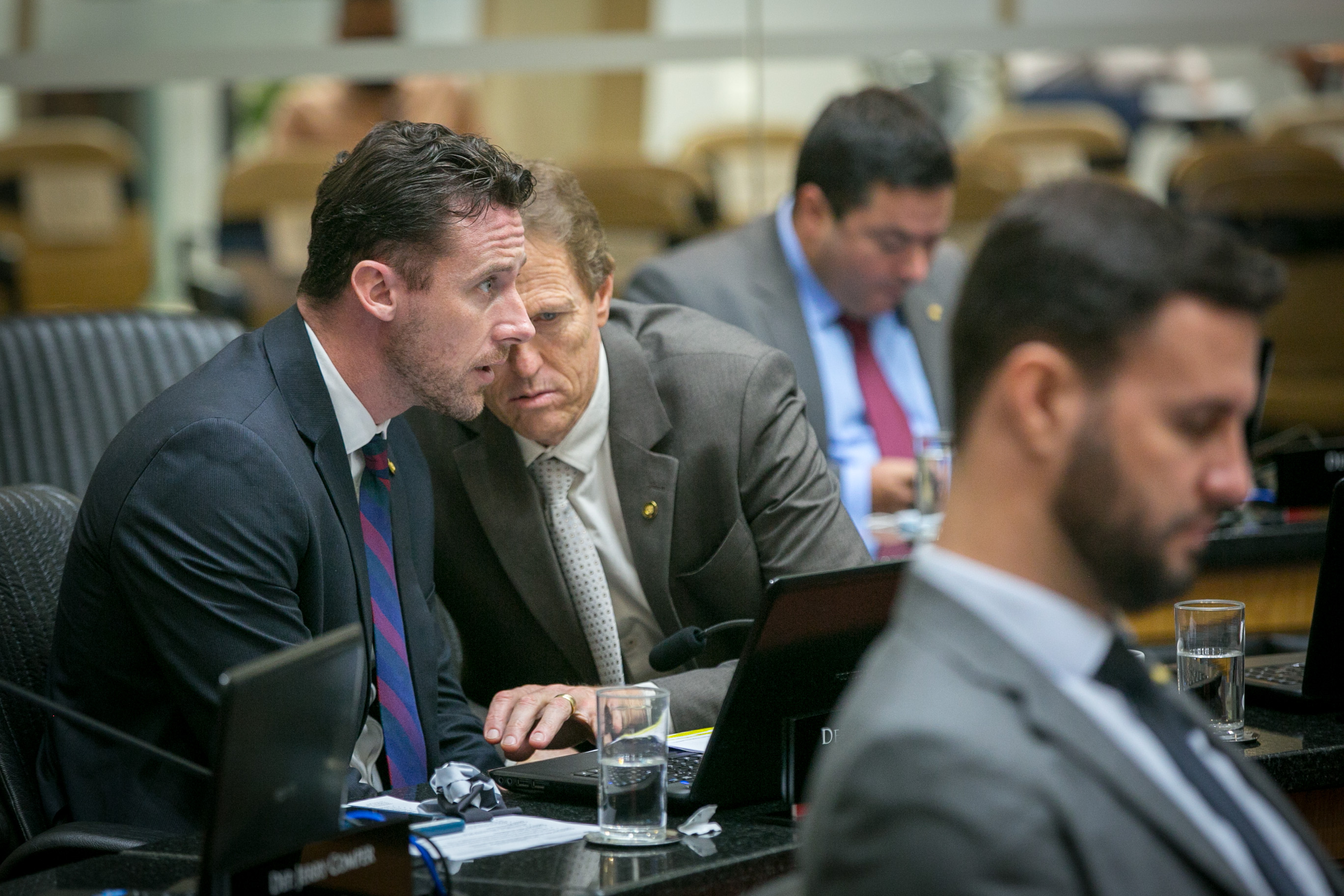 Deputado Fernando Krelling (MDB) e Deputado Volnei Weber (MDB)