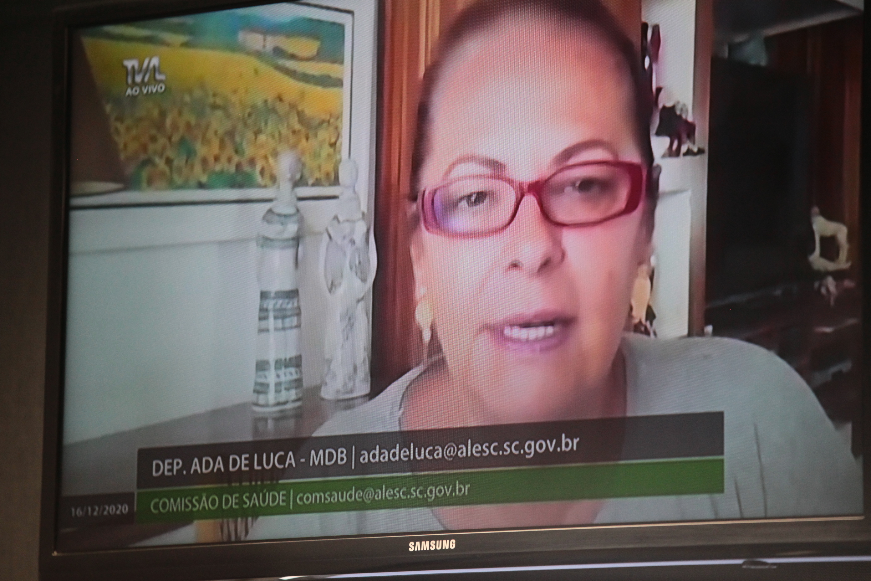 Comissão de Saúde - Deputada Ada Faraco de Luca (MDB)