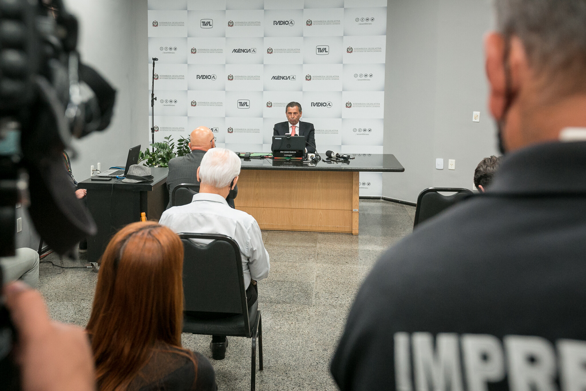 Presidente apresenta ações à frente da administração da Alesc