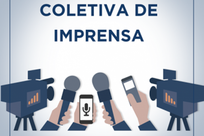 Link para participação online da coletiva do Presidente Julio Garcia