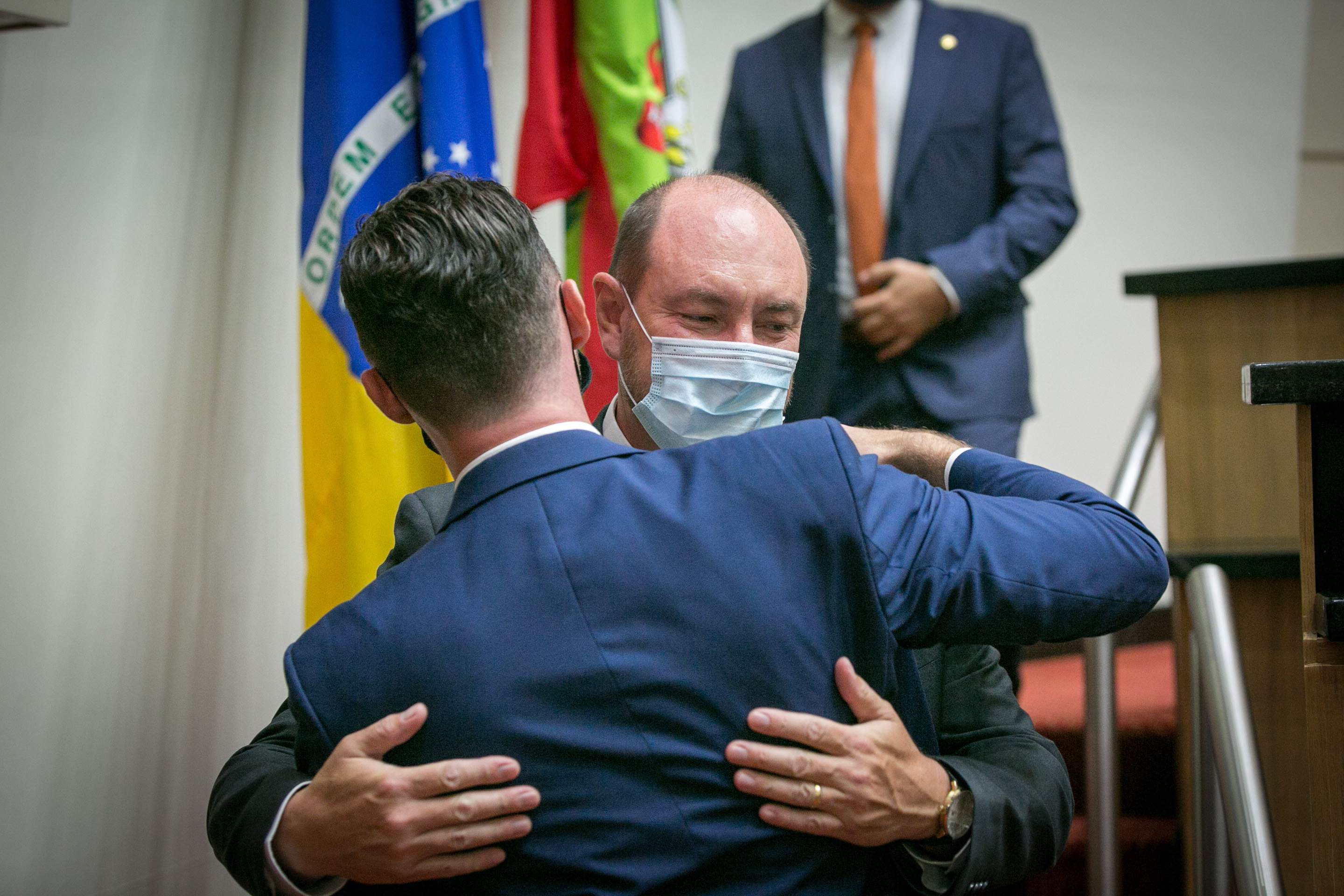 Deputado Fernando Krelling (MDB) e Deputado Mauro de Nadal (MDB)