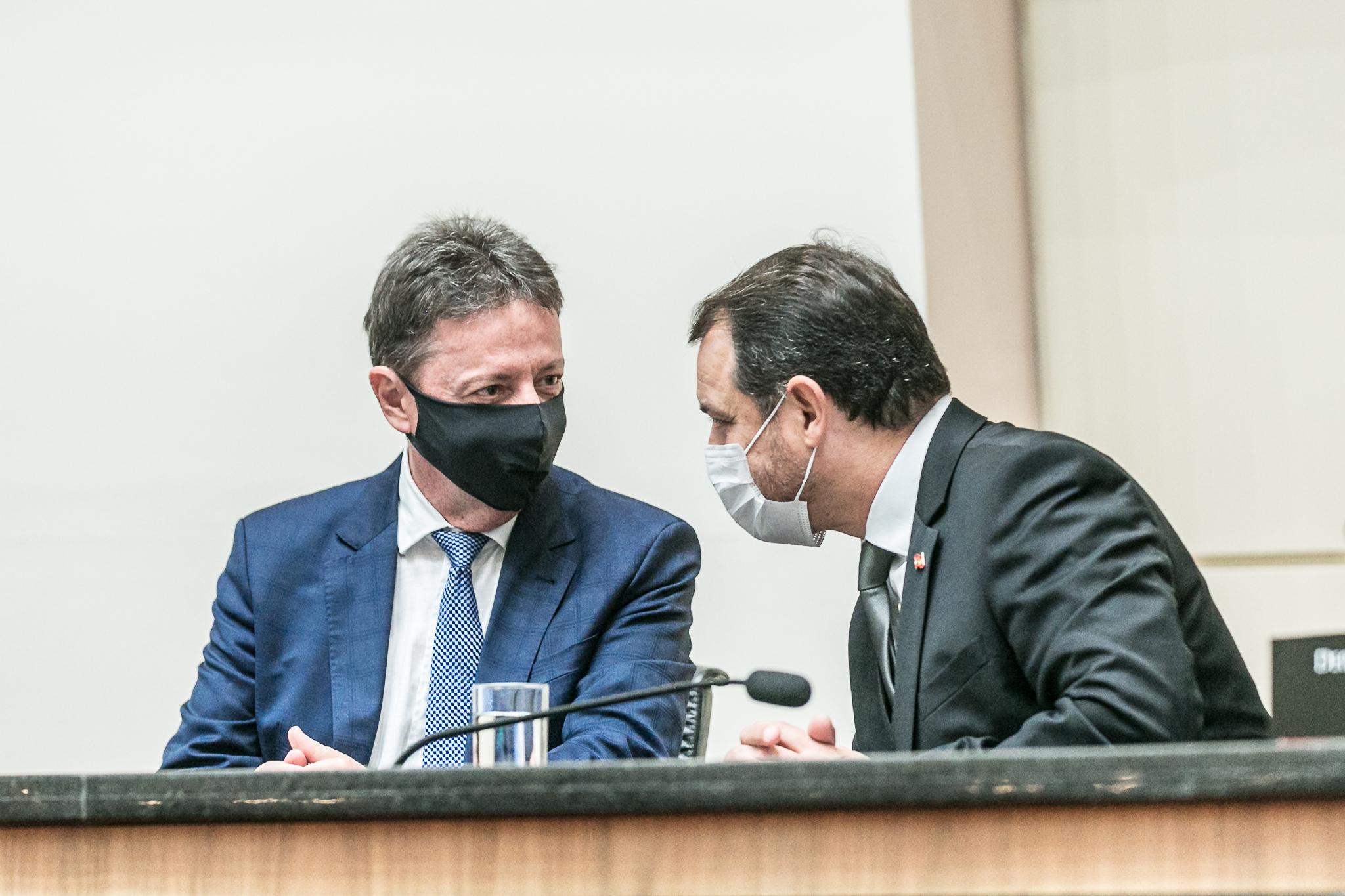 Governador Carlos Moisés e Desembargador Ricardo Roesler