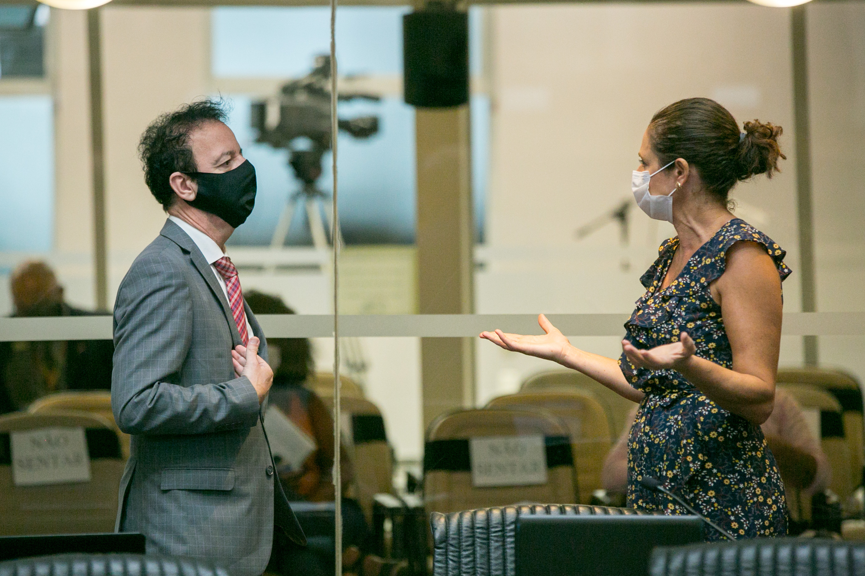 Deputado Ismael dos Santos (PSD) e Deputada Marlene Fengler (PSD)