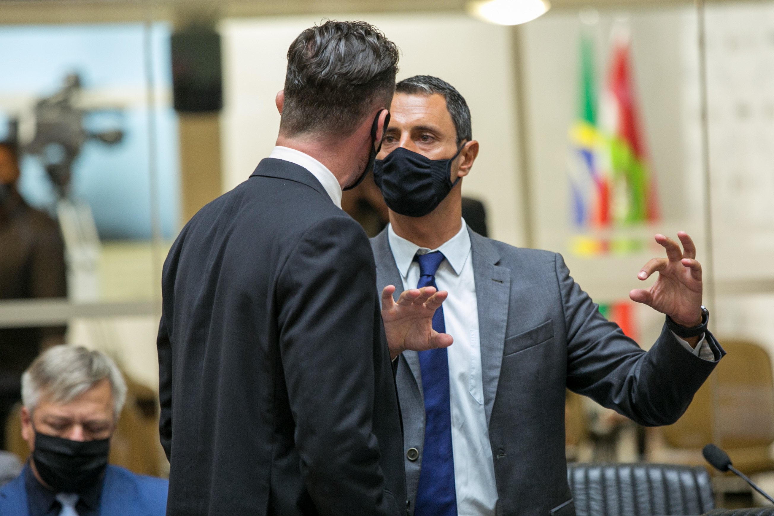 Deputado Fernando Krelling (MDB) e Deputado João Amin (PP)
