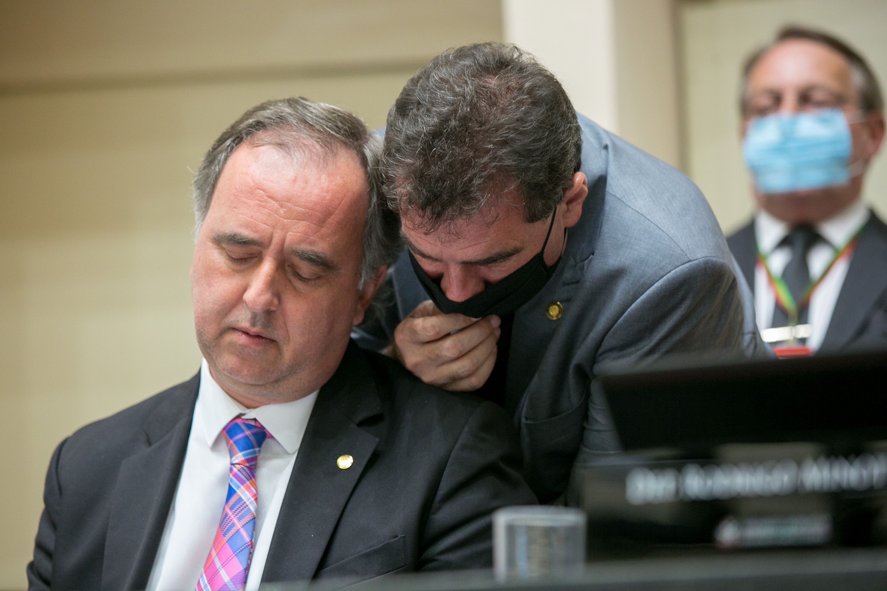 Deputado Kennedy Nunes (PSD) e Deputado Valdir Cobalchini (MDB)