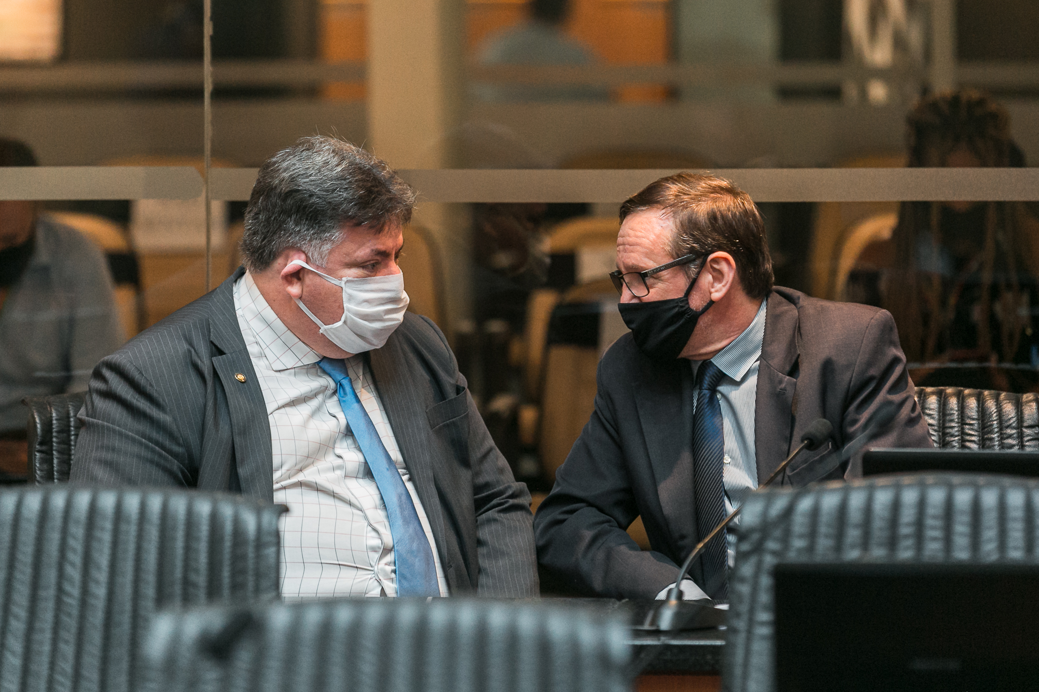 Deputado Jair Miotto (PSC) e Deputado Sérgio Motta (PRB)