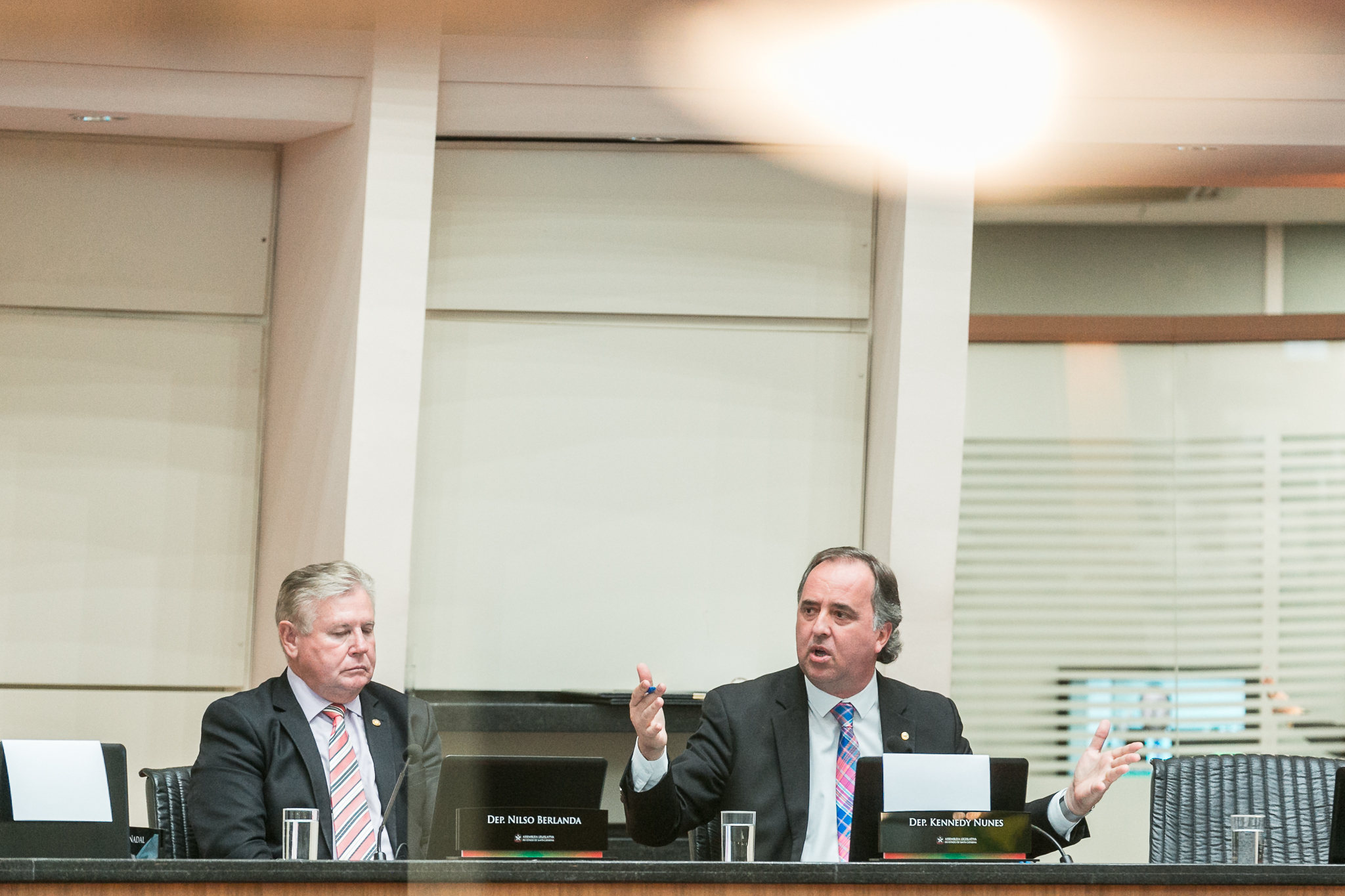 Deputado Nilso Berlanda (PL) e Deputado Kennedy Nunes (PSD)