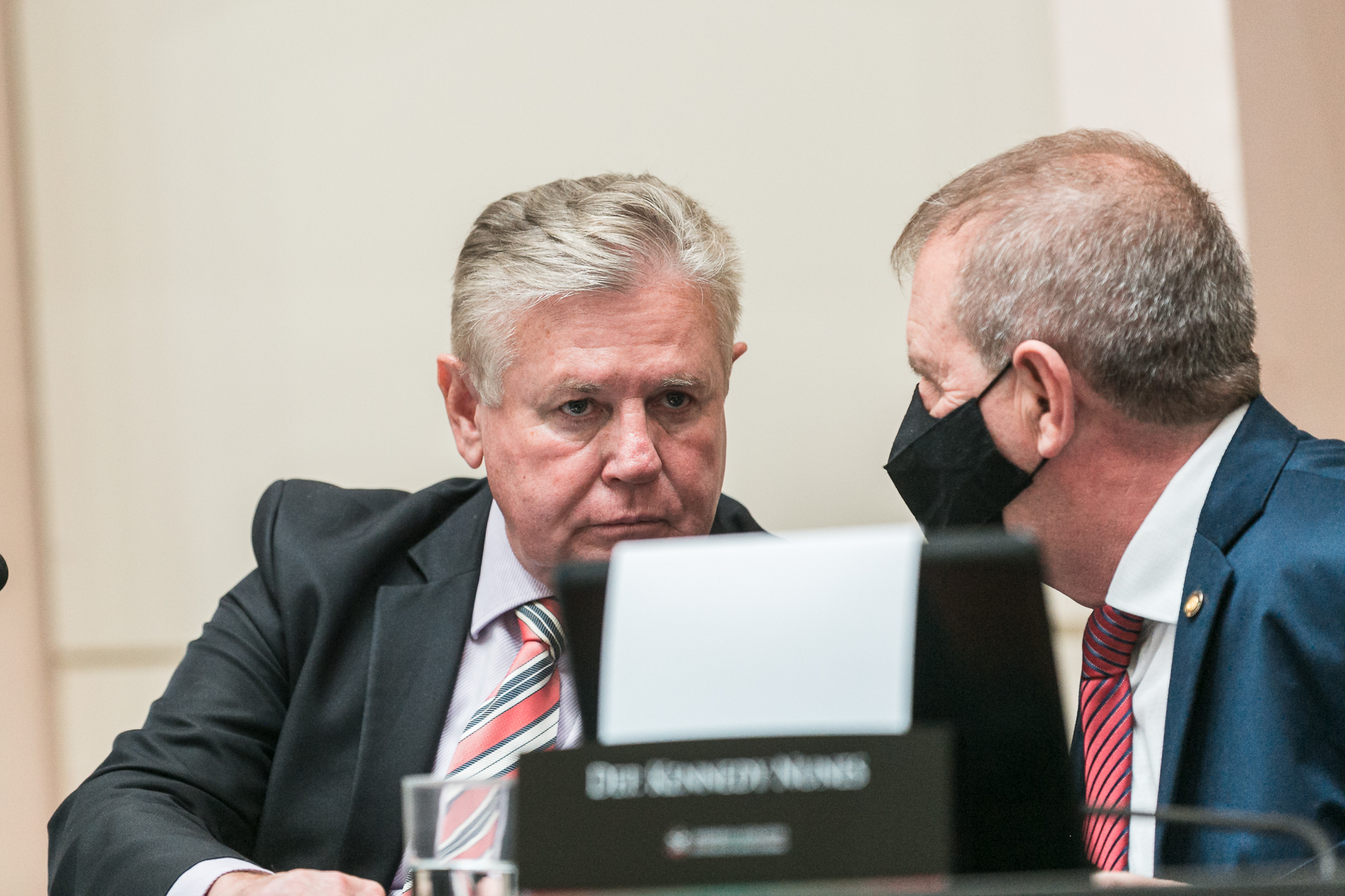 Deputado Maurício Eskudlark (PL) e Deputado Nilso Berlanda (PL)