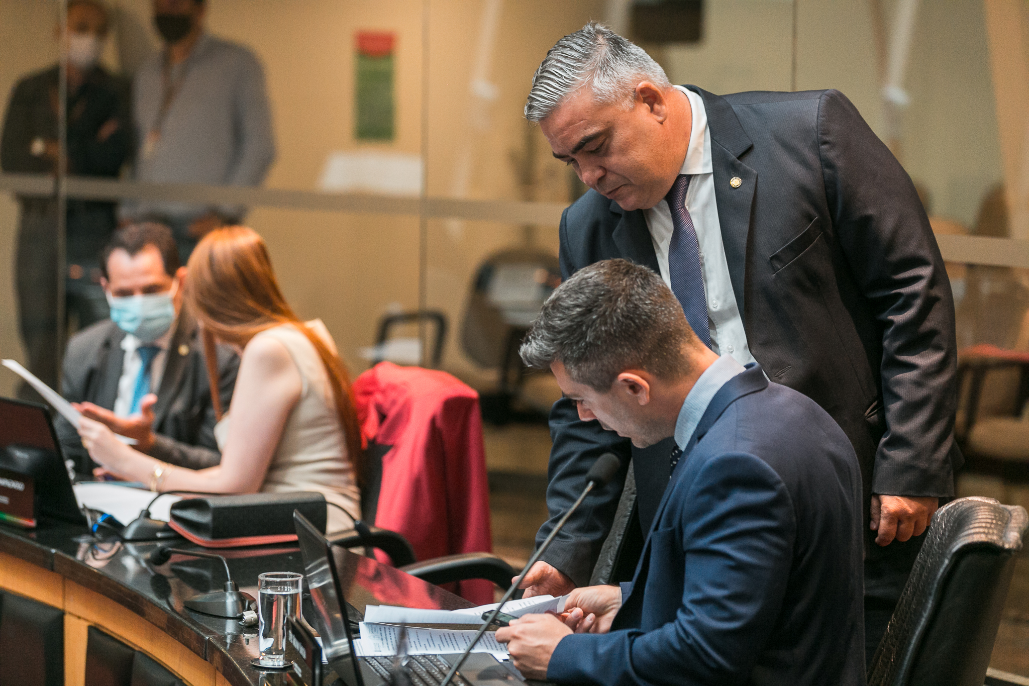 Deputado Sargento Lima(PSL) e Deputado Bruno Souza (NOVO)
