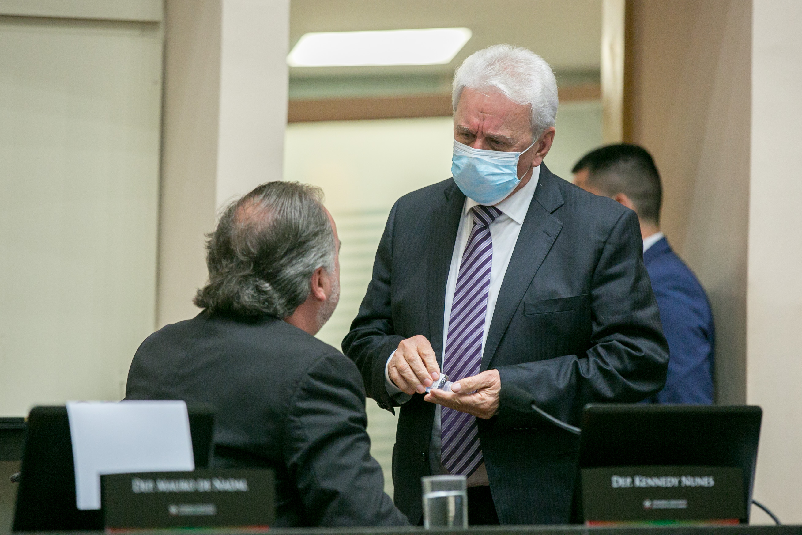 Deputado Kennedy Nunes (PSD) e Deputado Moacir Sopelsa (MDB)