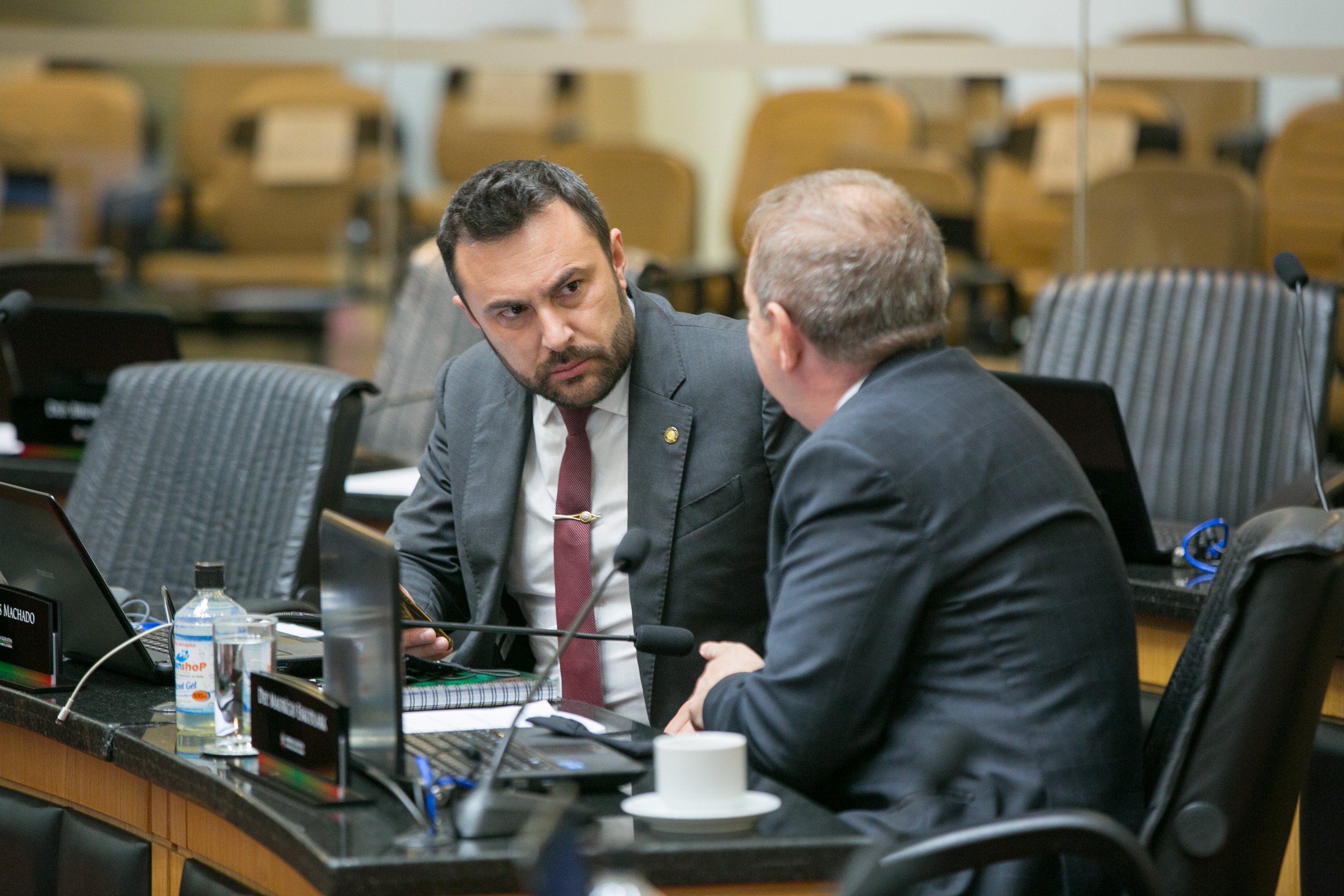 Deputado Marcius Machado (PL) e Deputado Maurício Eskudlark (PL)