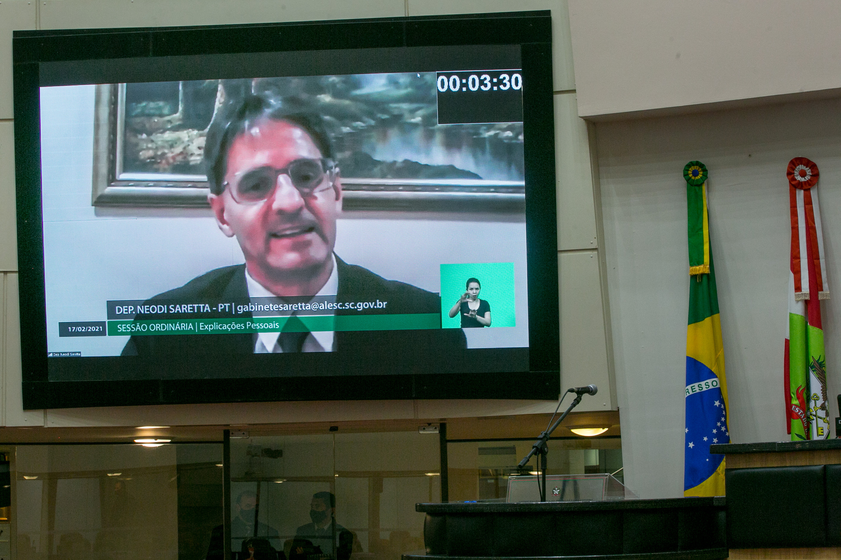 Deputado Neodi Saretta (PT)