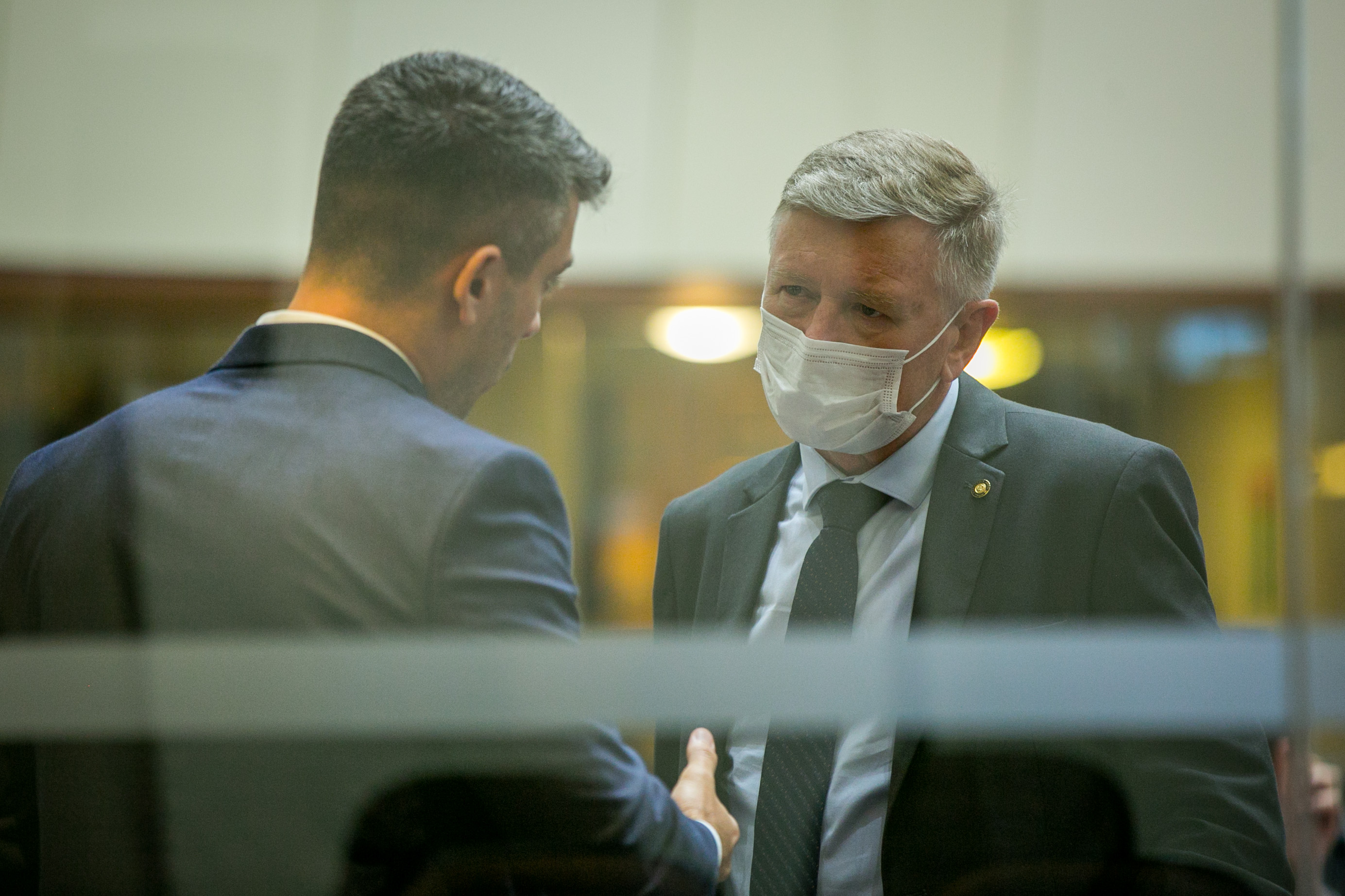 Deputado Bruno Souza (NOVO) e Deputado Milton Hobus (PSD)