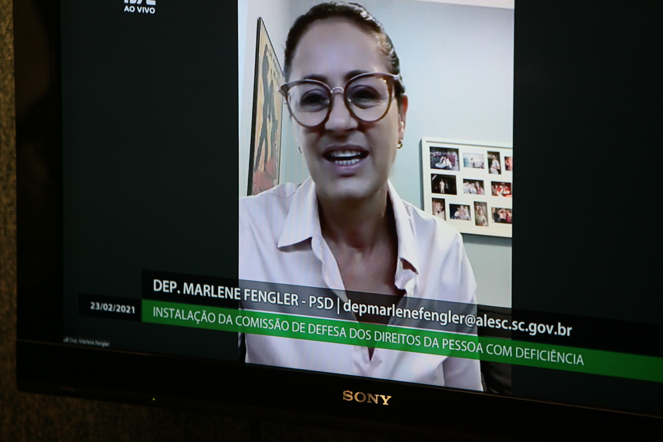 Instalação da Comissão de Defesa da Pessoa com Deficiência - Deputada Marlene Fengler (PSD)
