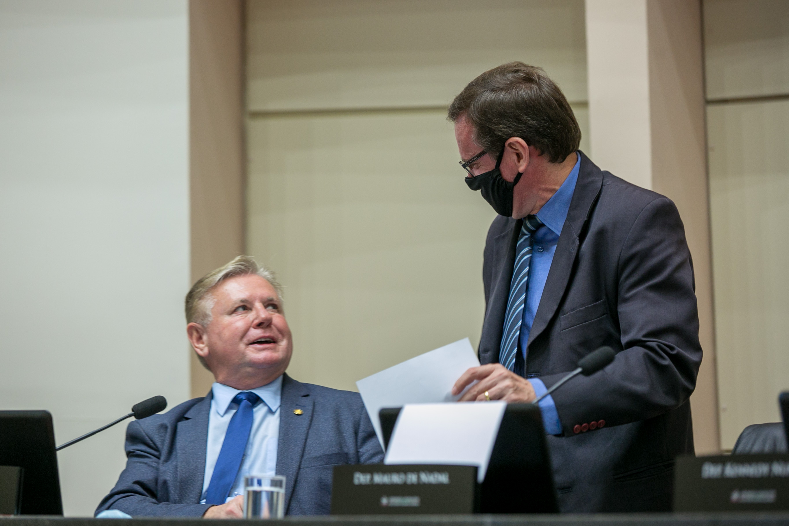 Deputado Nilso Berlanda (PL) e Deputado Jair Miotto (PSC)