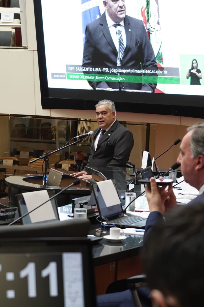 Sargento Lima pede a estadualização de 30% da folha do Hospital São José