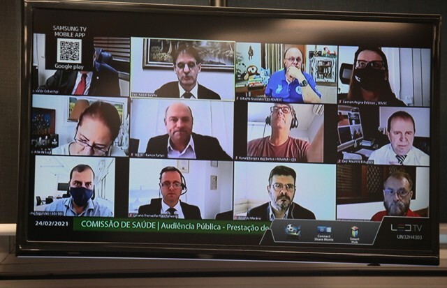 Comissão de Saúde define ação para aumentar apoio da Alesc no combate à pandemia