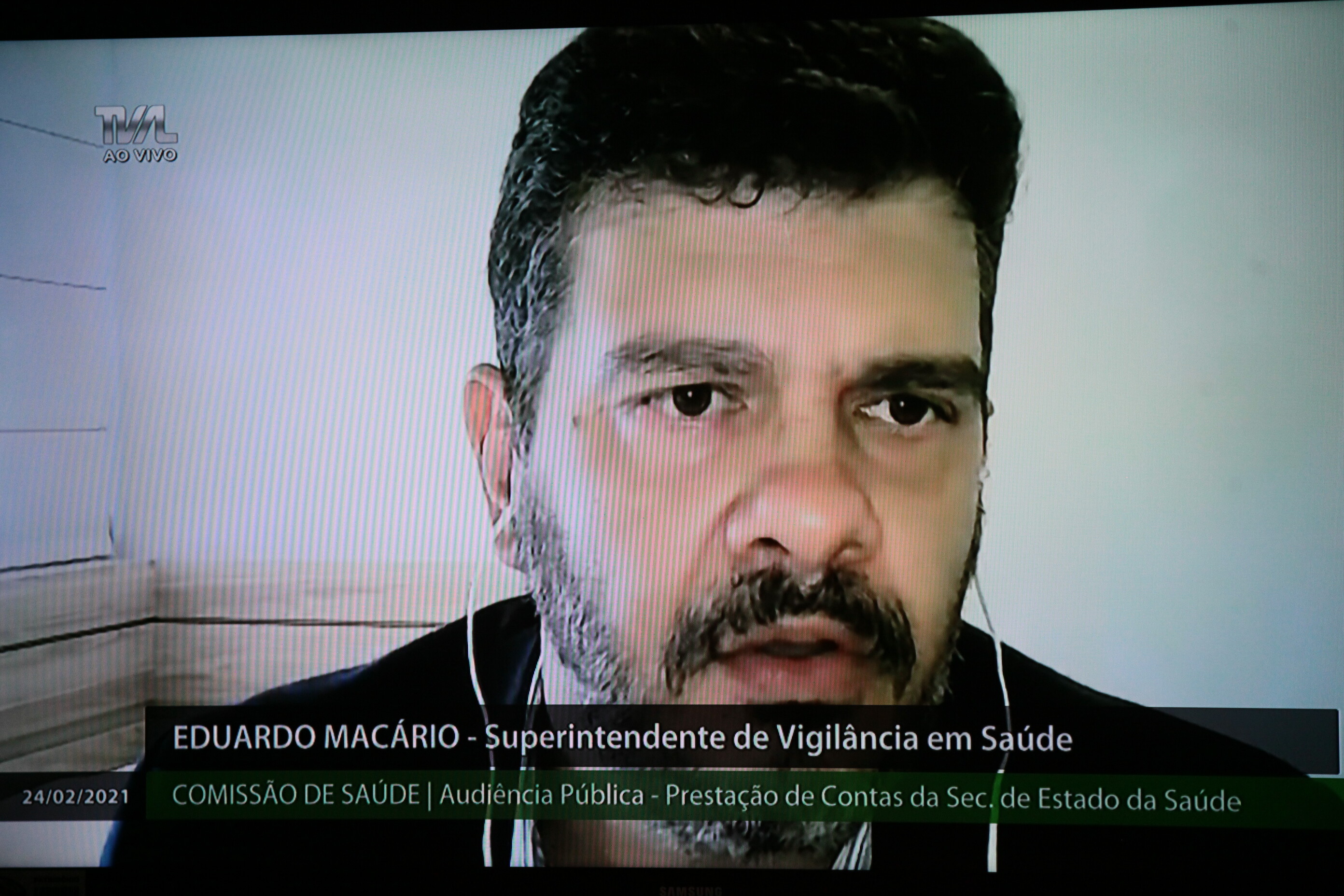 Eduardo Macário, superintendente de Vigilância em Saúde do Estado.