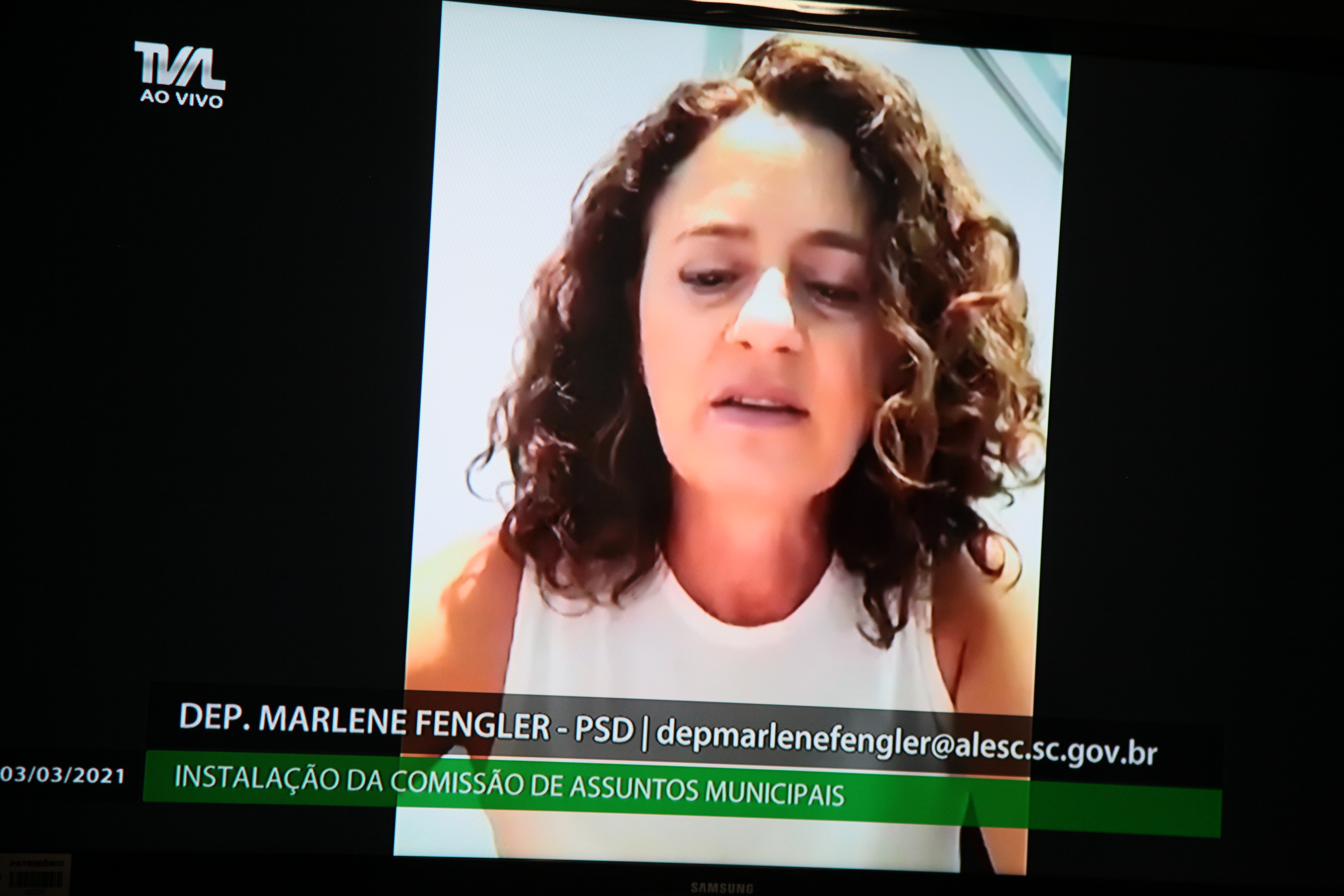 Instalação da Comissão de Assuntos Municipais - Deputada Marlene Fengler (PSD)