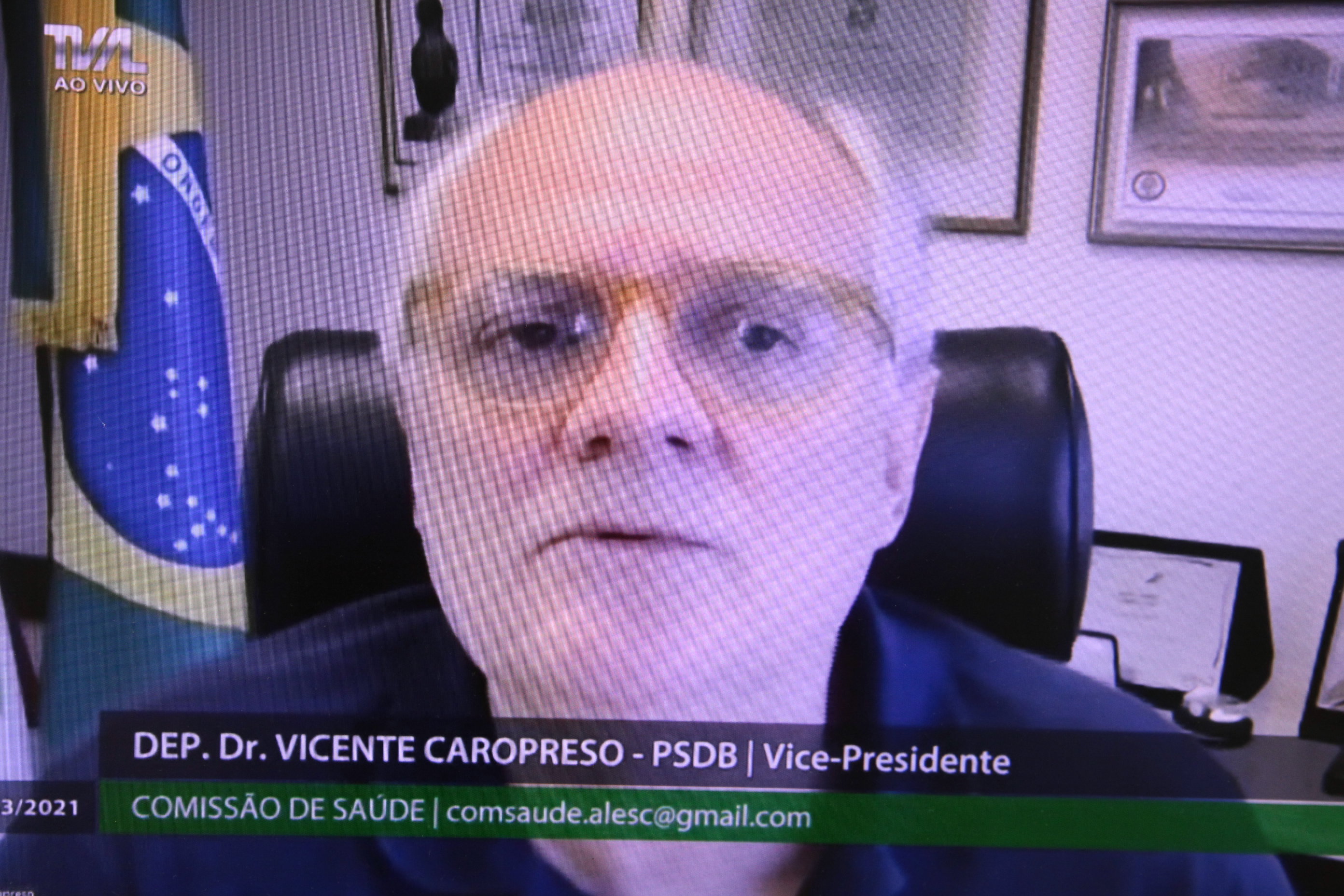 Comissão de Saúde - Deputado Vicente Caropreso (PSDB)