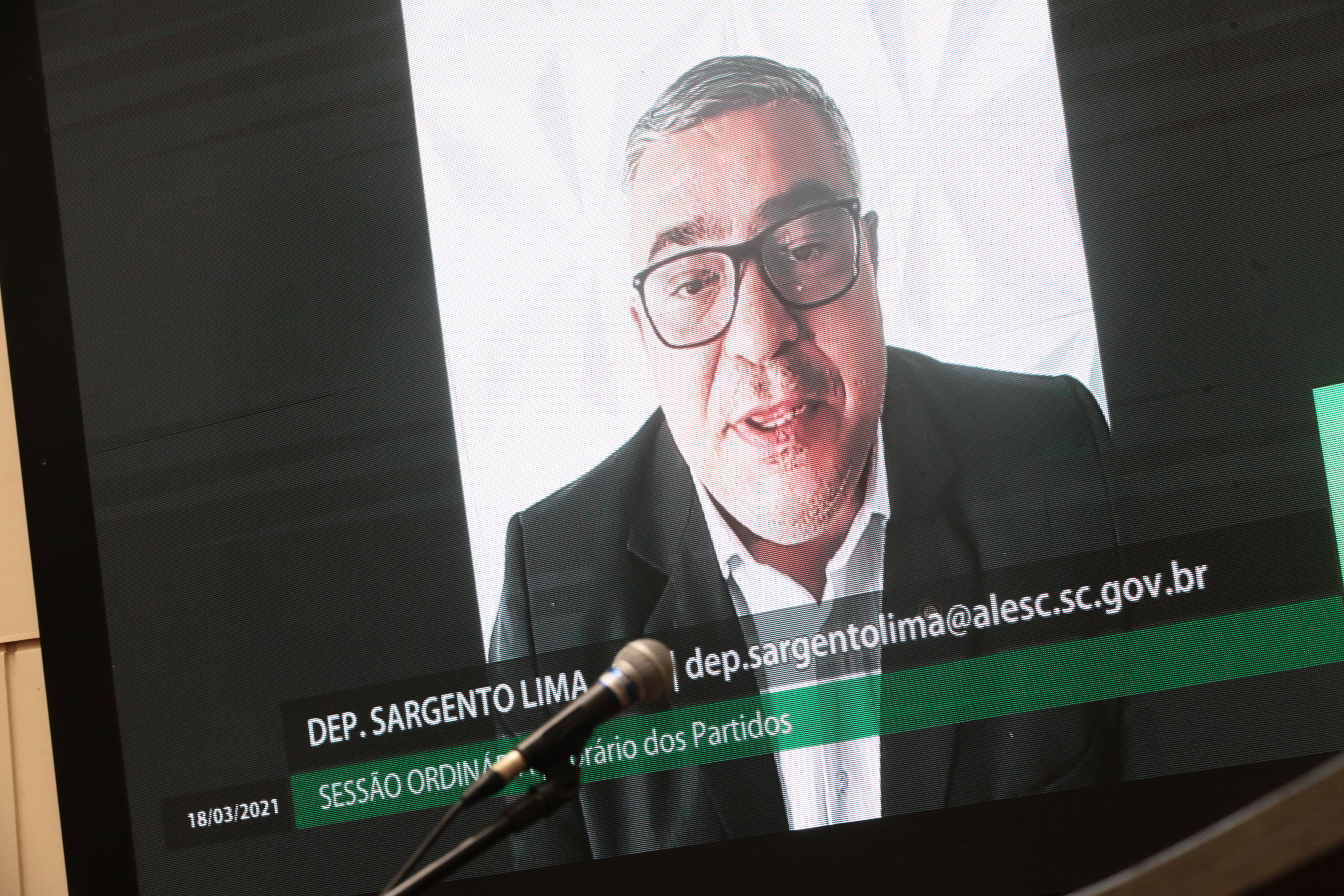 Sessão Ordinária - Deputado Sargento Lima(PSL)