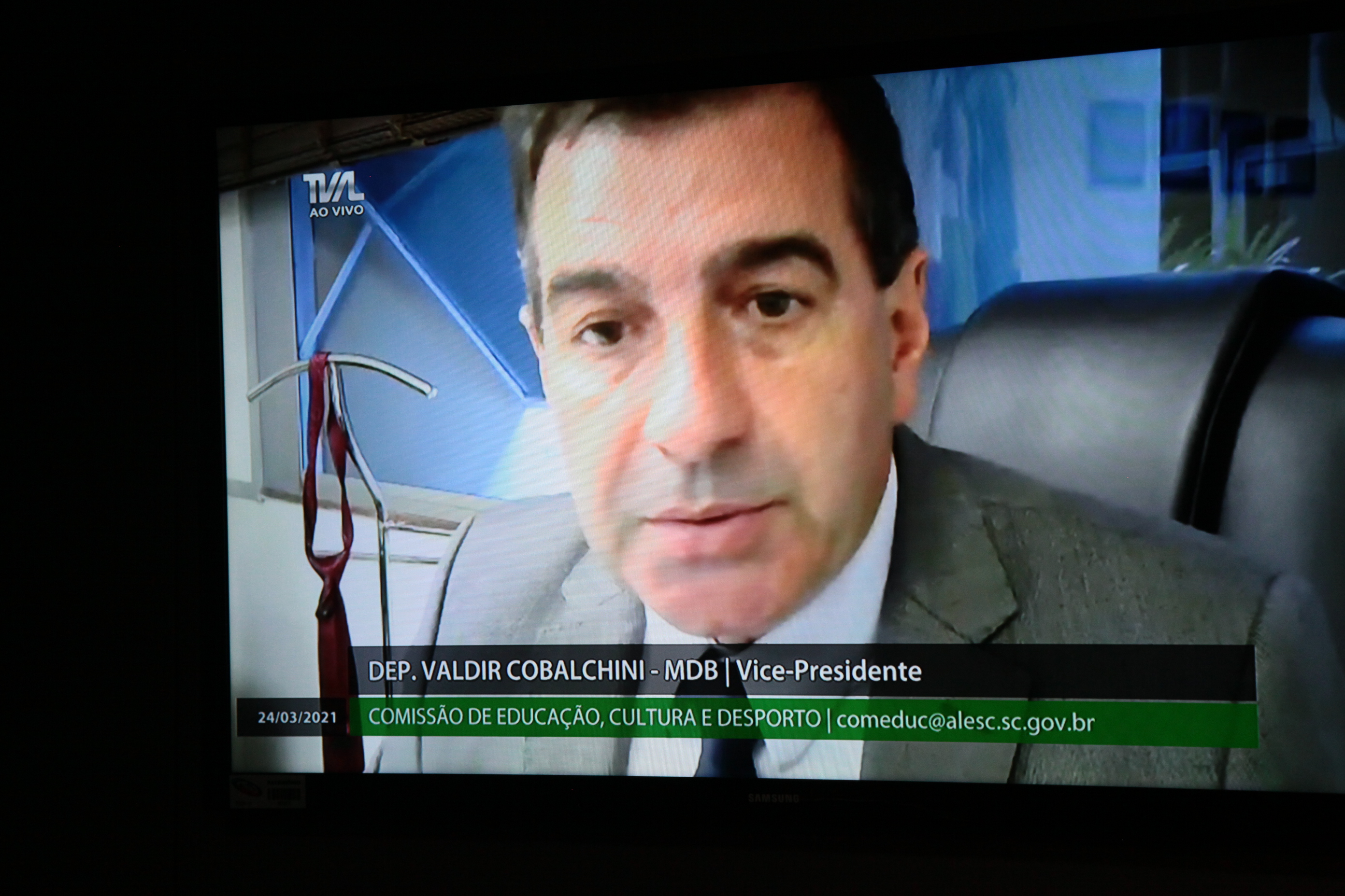 Comissão de Educação - Deputado Valdir Cobalchini (MDB)