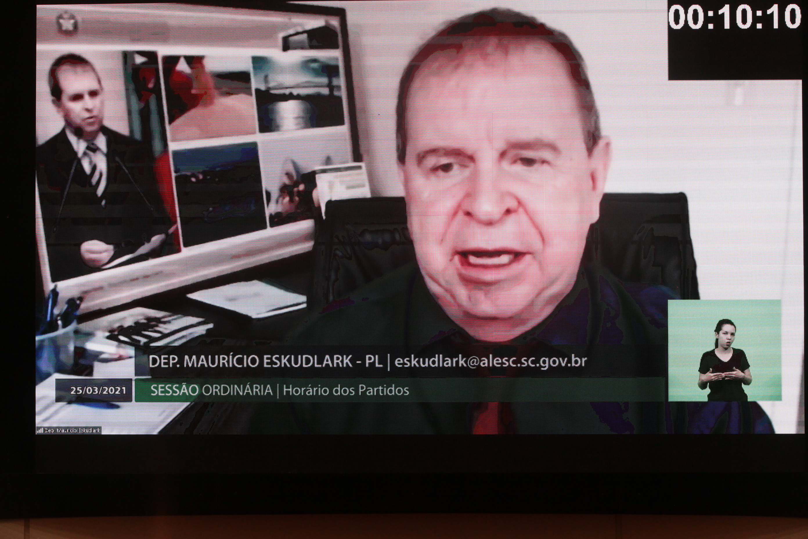 Sessão Ordinária - Deputado Maurício Eskudlark (PL)