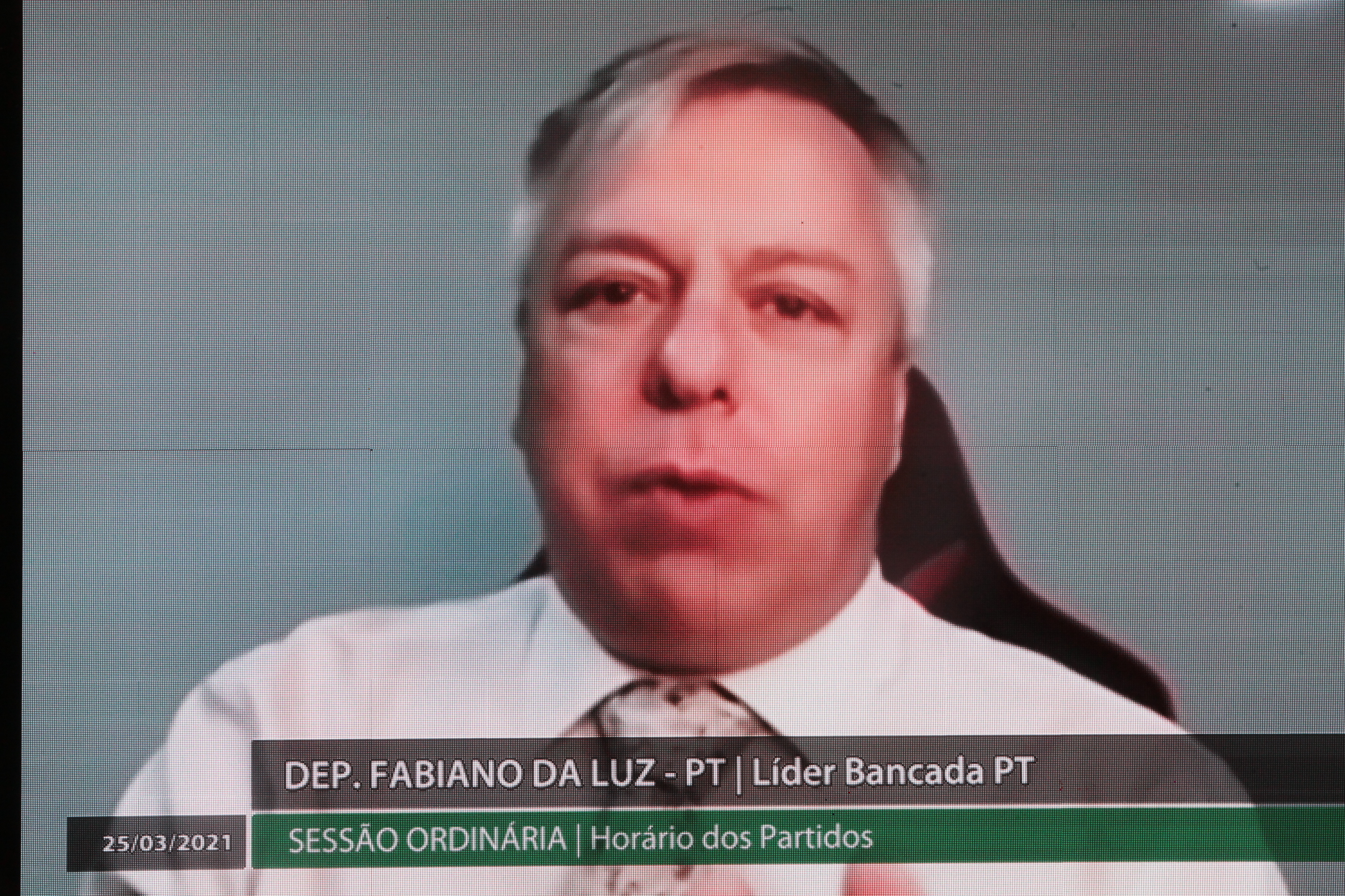 Sessão Ordinária - Deputado Fabiano da Luz (PT)