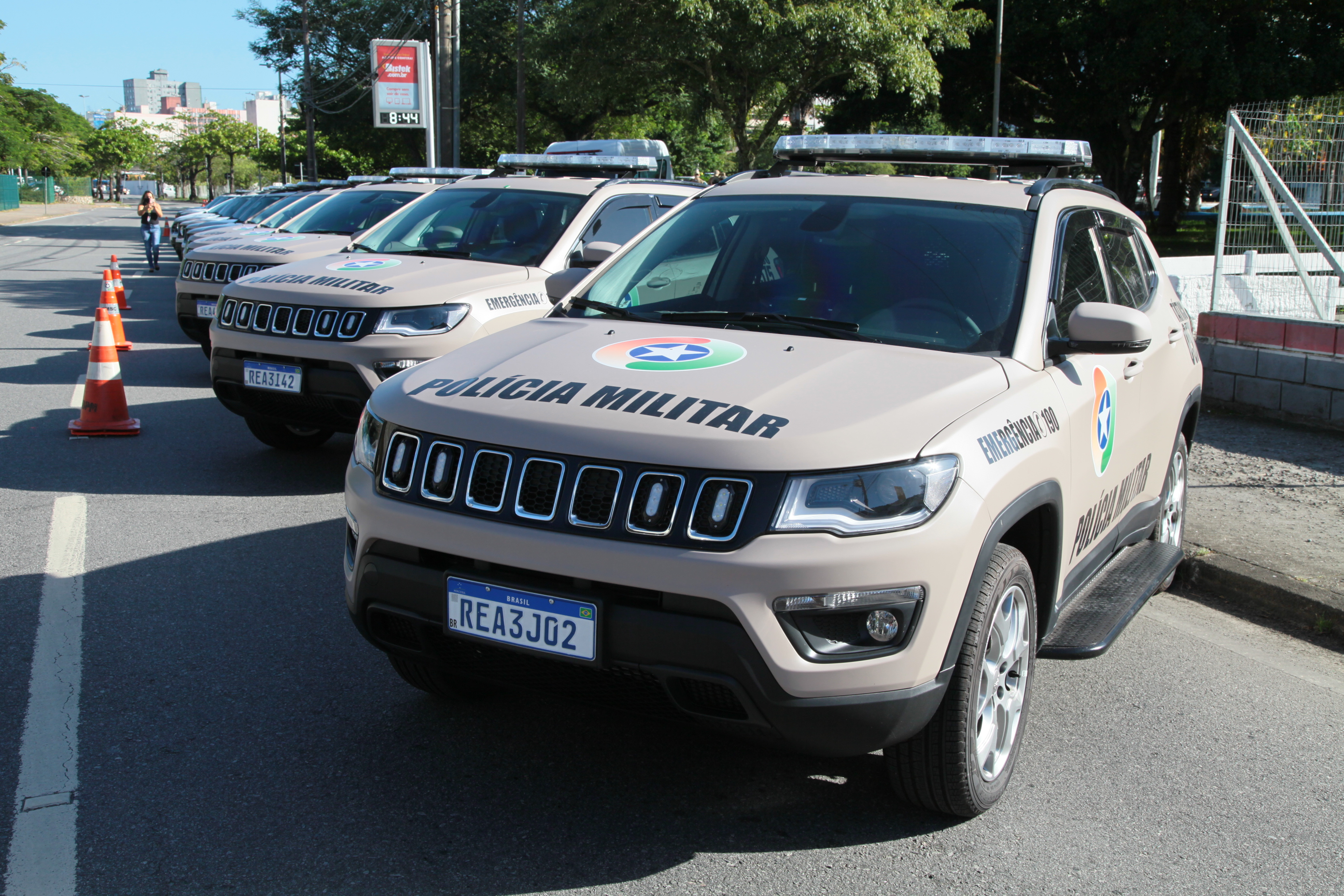 Solenidade de Entrega de Equipamentos à Polícia Militar de SC