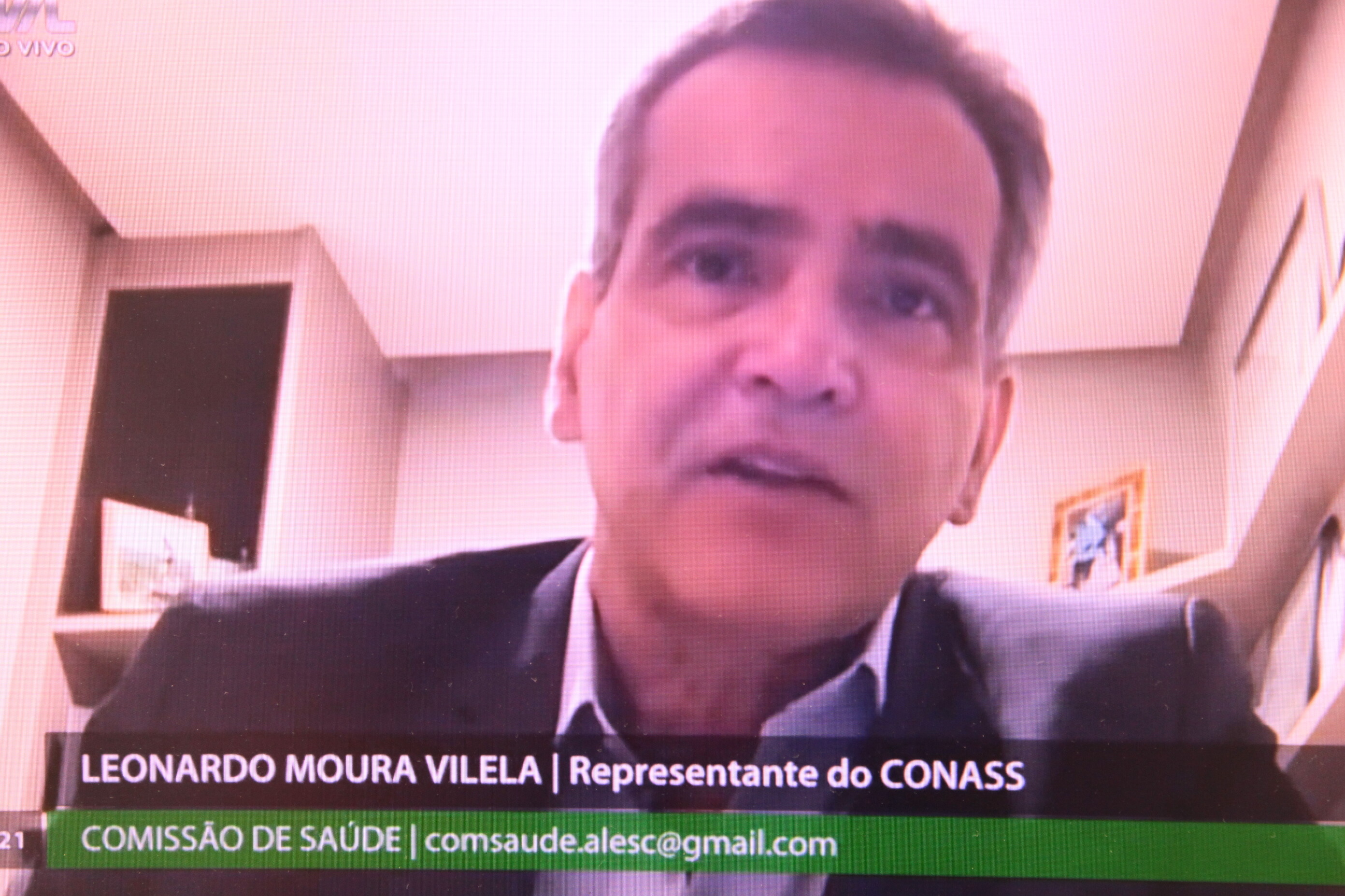 Leonardo Moura Vivela, assessor do Conass.