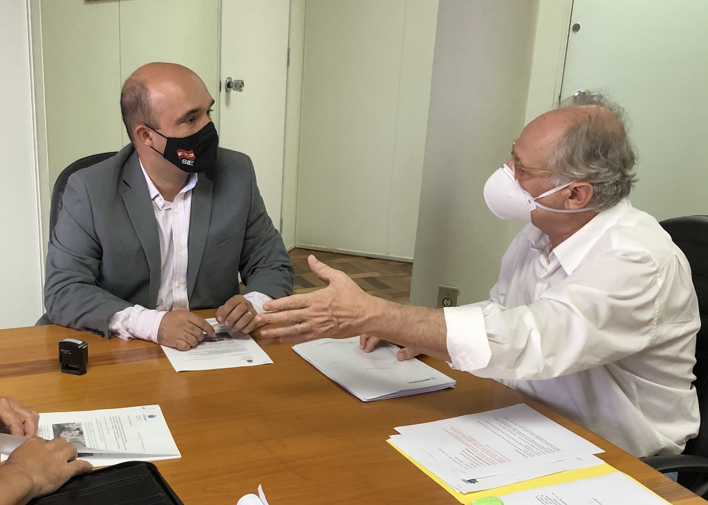 Rótula na SC-418:  Dr. Vicente pressiona para que licitação saia em junho
