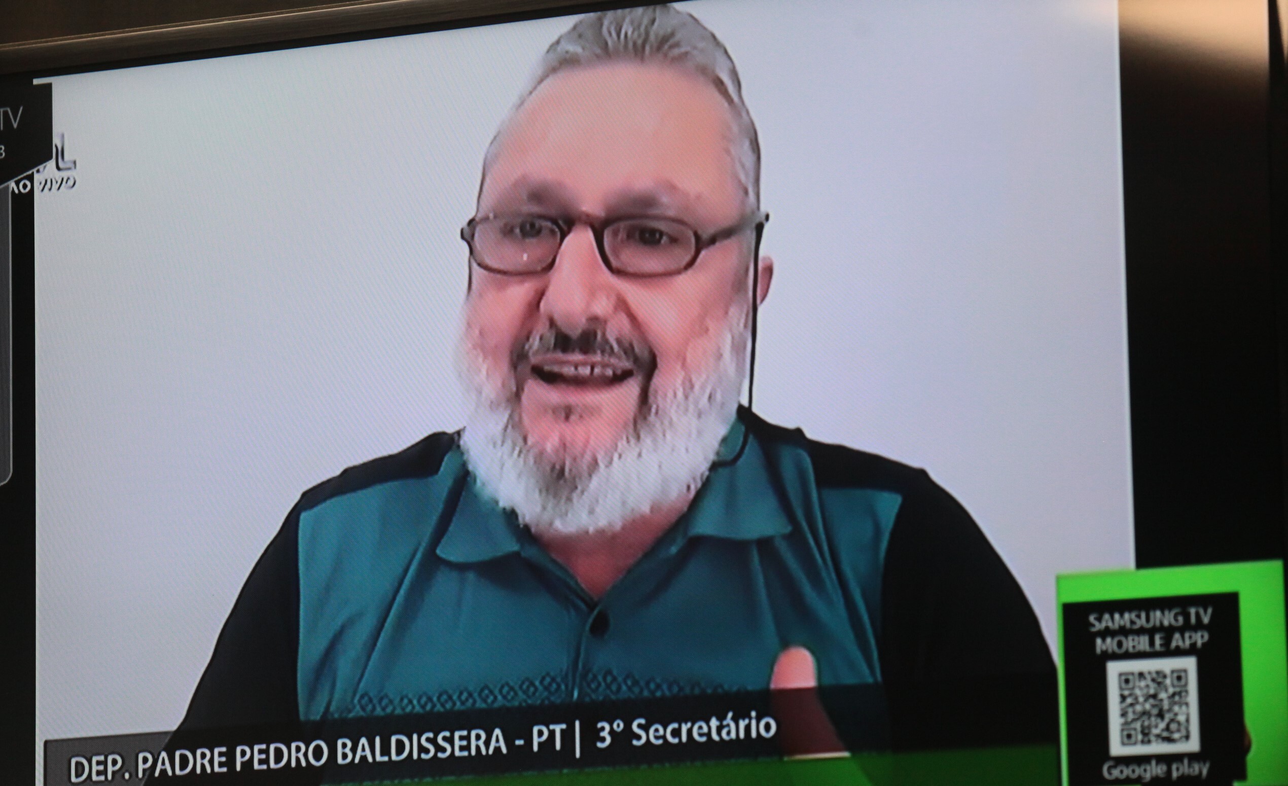 Deputado Padre Pedro Baldissera.