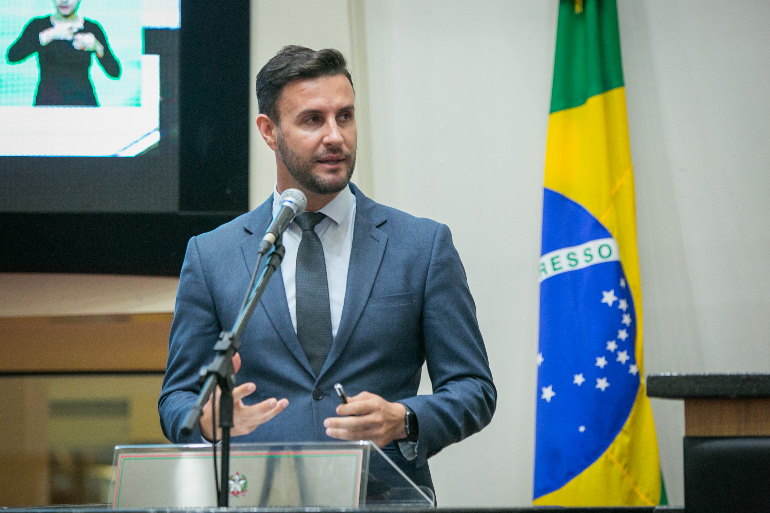 Deputado Felipe Estevão (PSL)