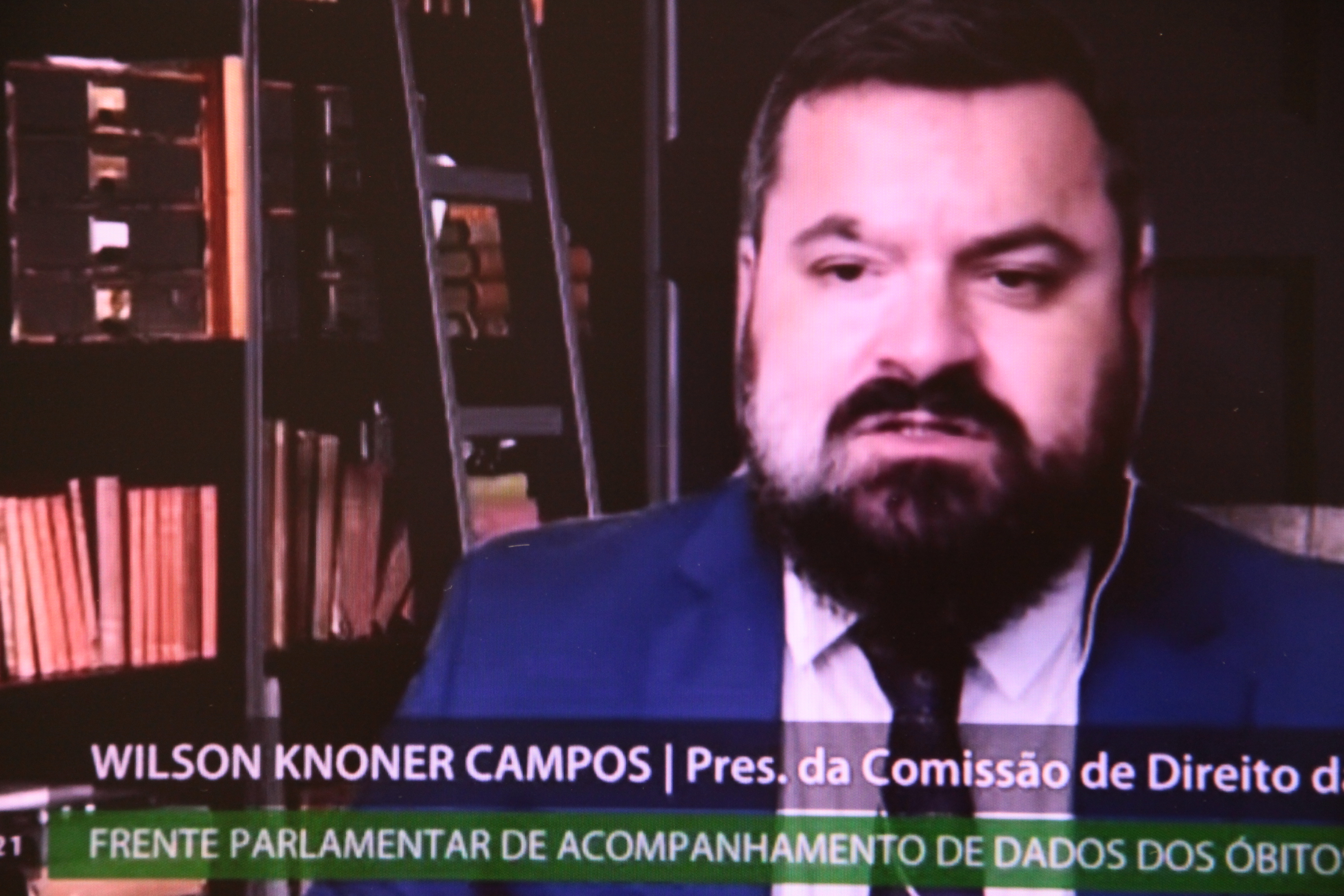 Frente Parlamentar de Acompanhamento de Dados dos Óbitos por Covid-19 em SC - Wilson Knoner Campos (pres. Comissão de Direitos Humanos da OAB)