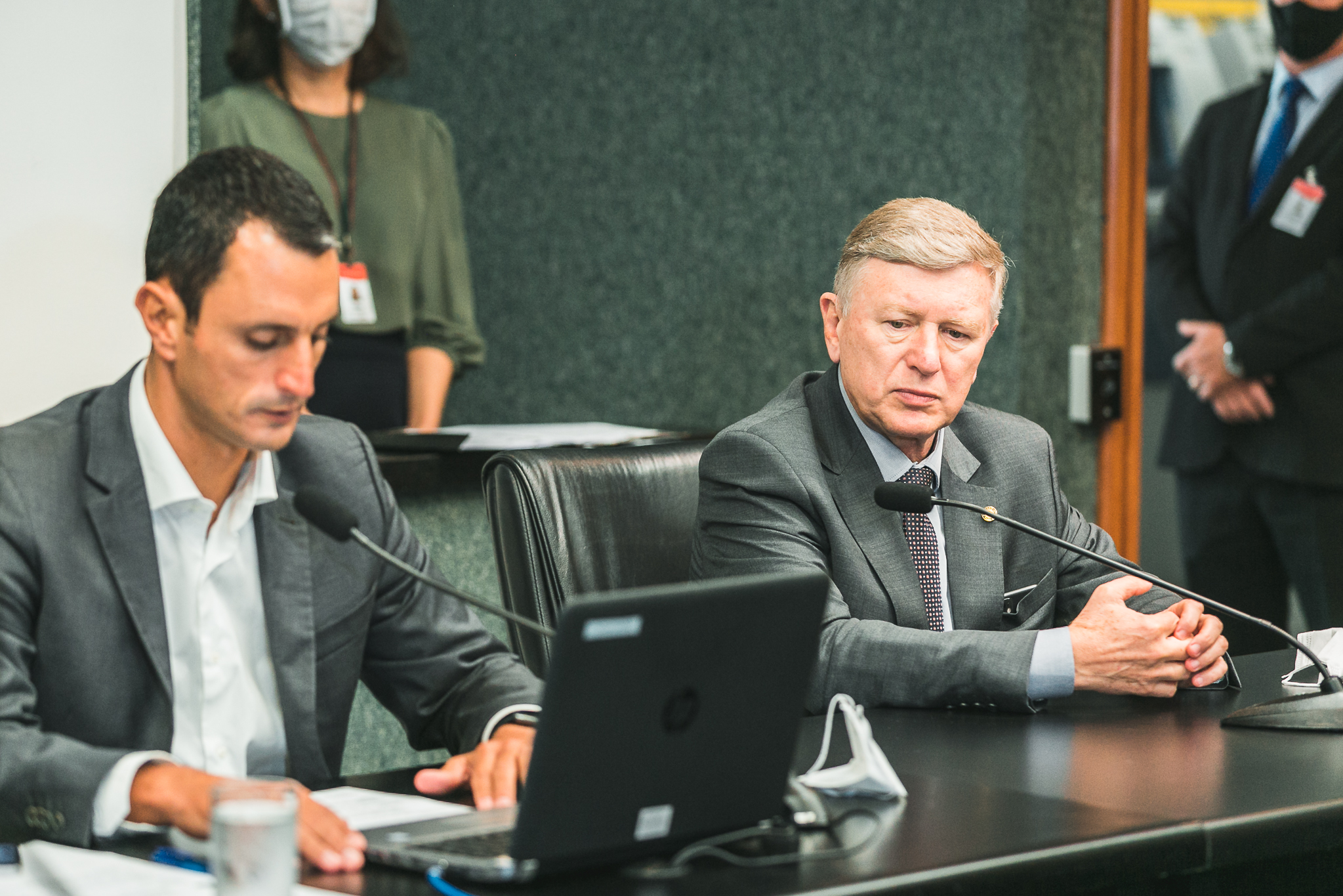 Deputado João Amin (PP) - Deputado Milton Hobus (PSD)