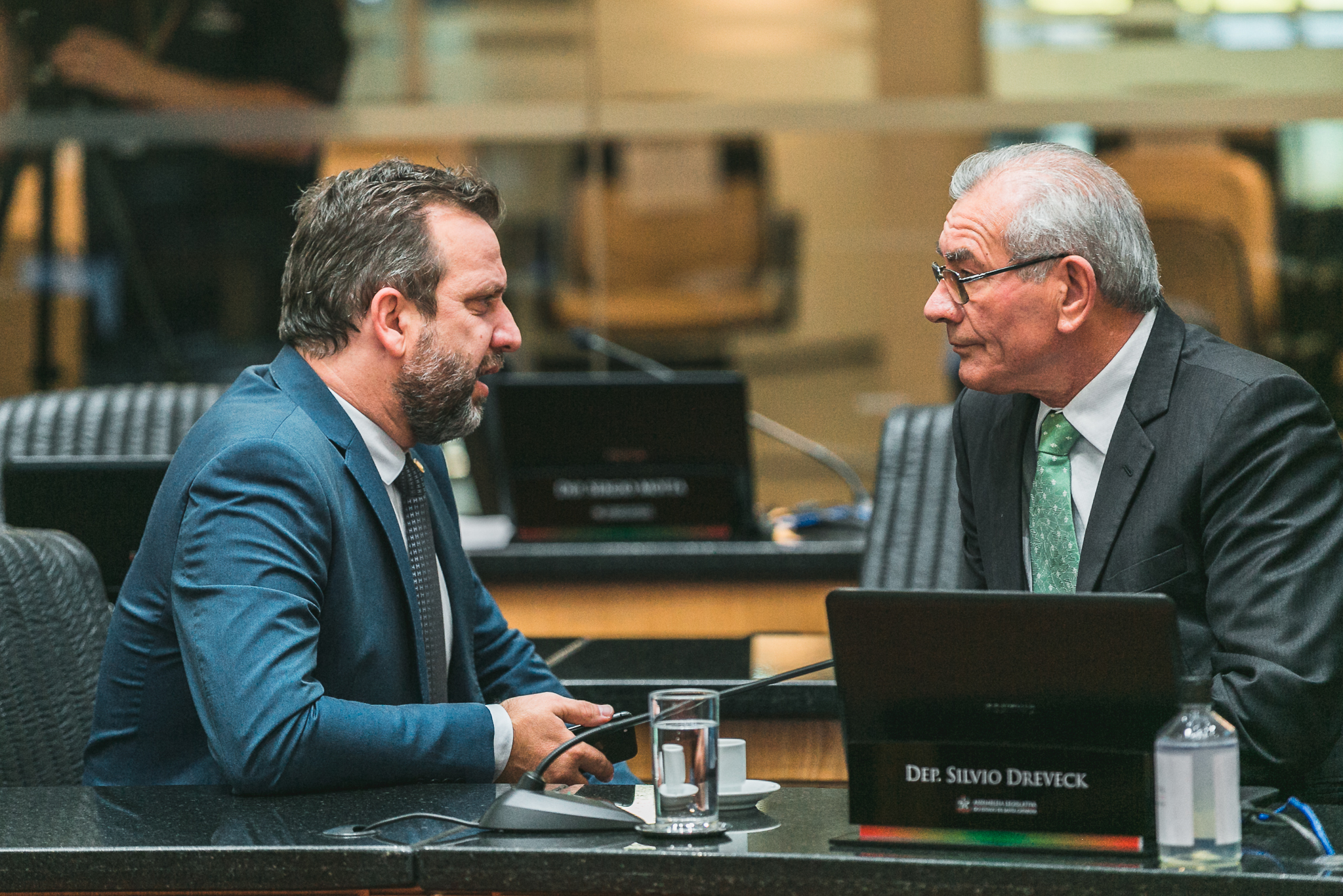 Deputado Silvio Dreveck (PP) - Deputado Jerry Comper (MDB)