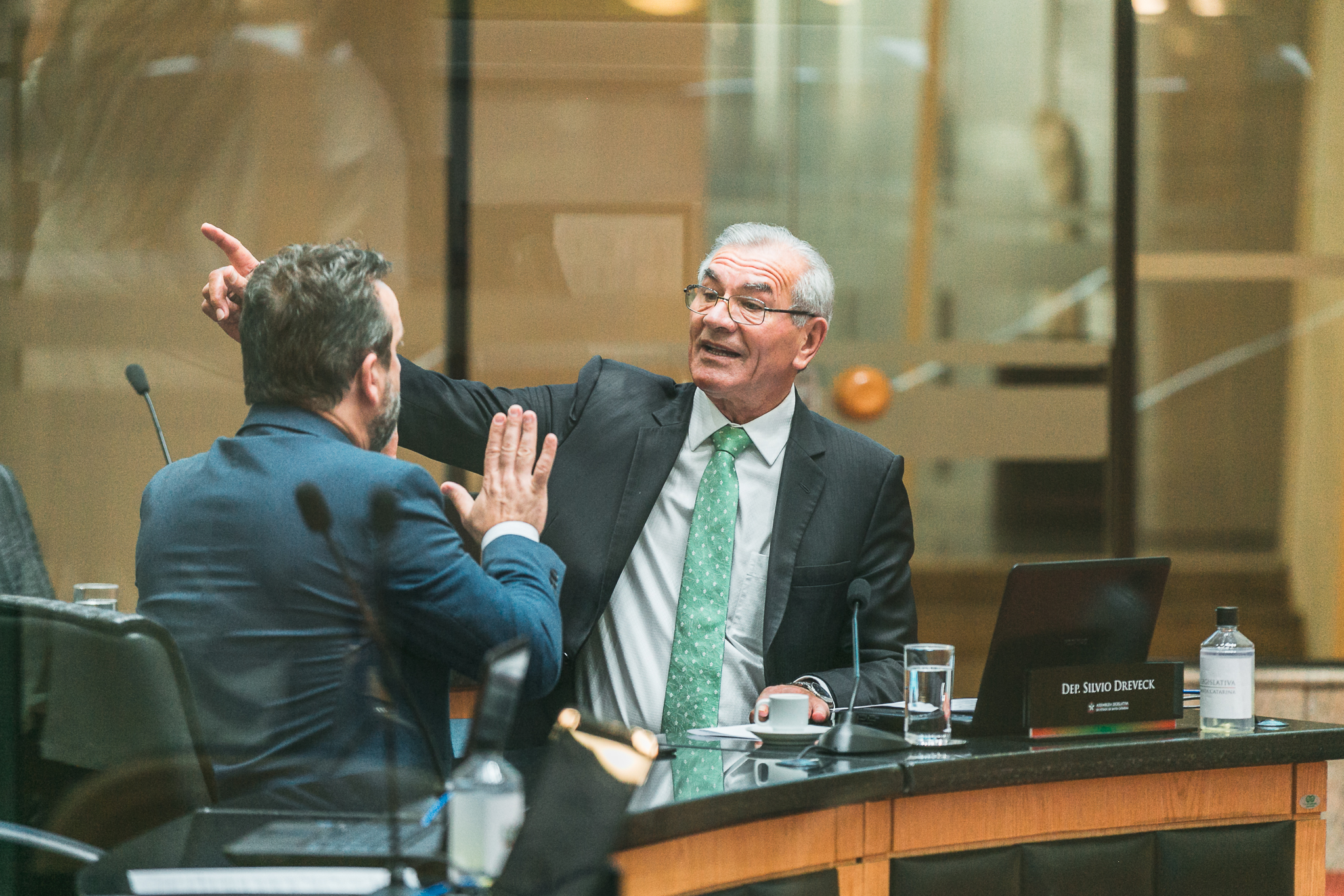 Deputado Silvio Dreveck (PP) - Deputado Jerry Comper (MDB)