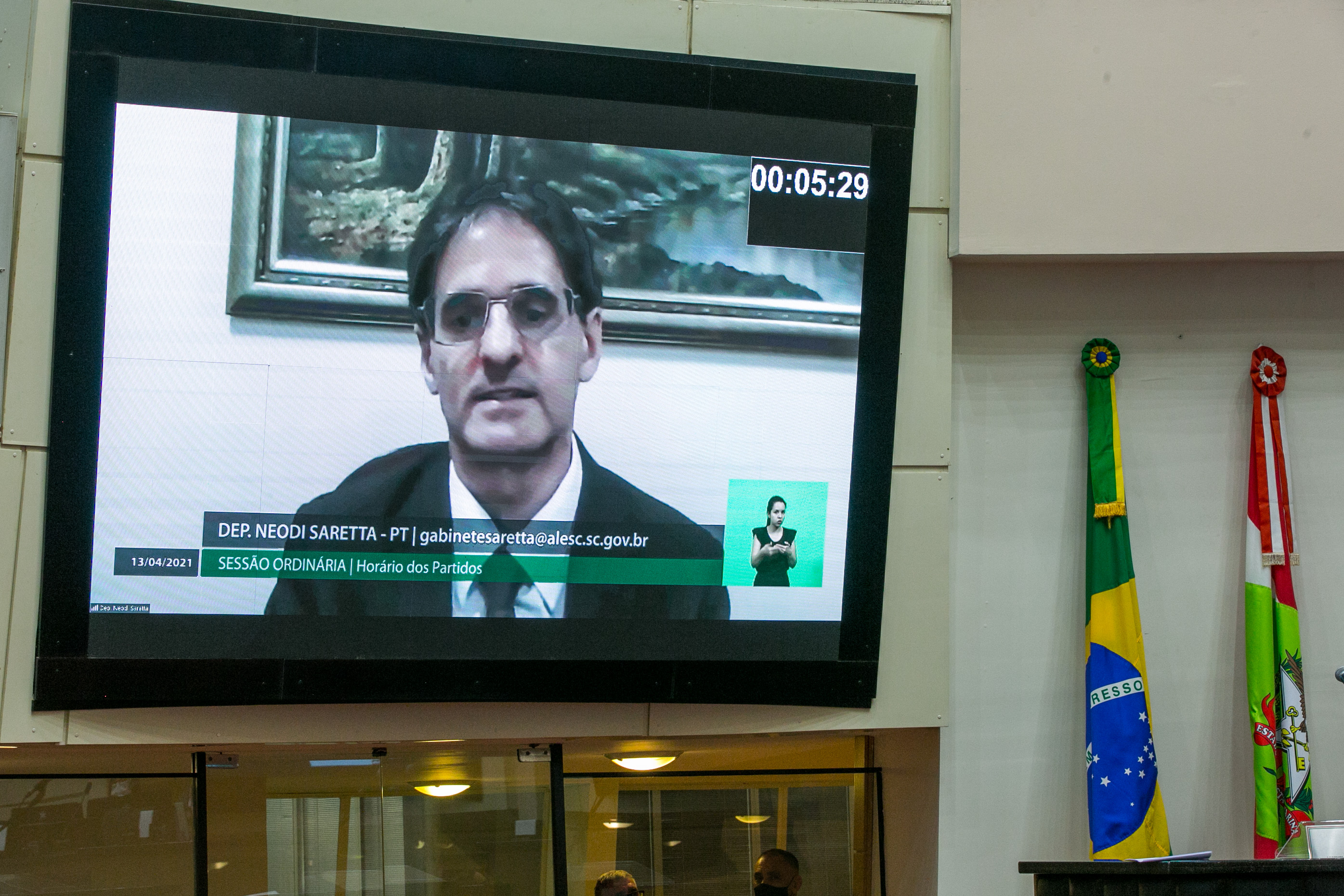 Deputado Neodi Saretta (PT)