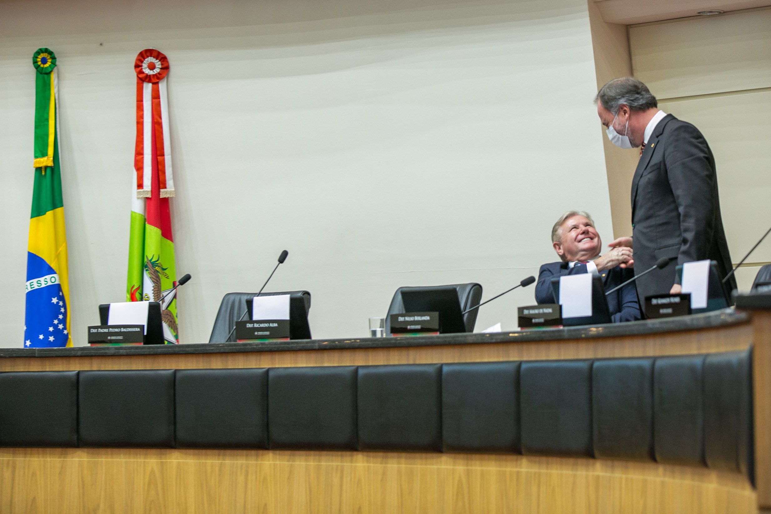 Deputado Nilso Berlanda (PL) e Deputado Kennedy Nunes (PSD)