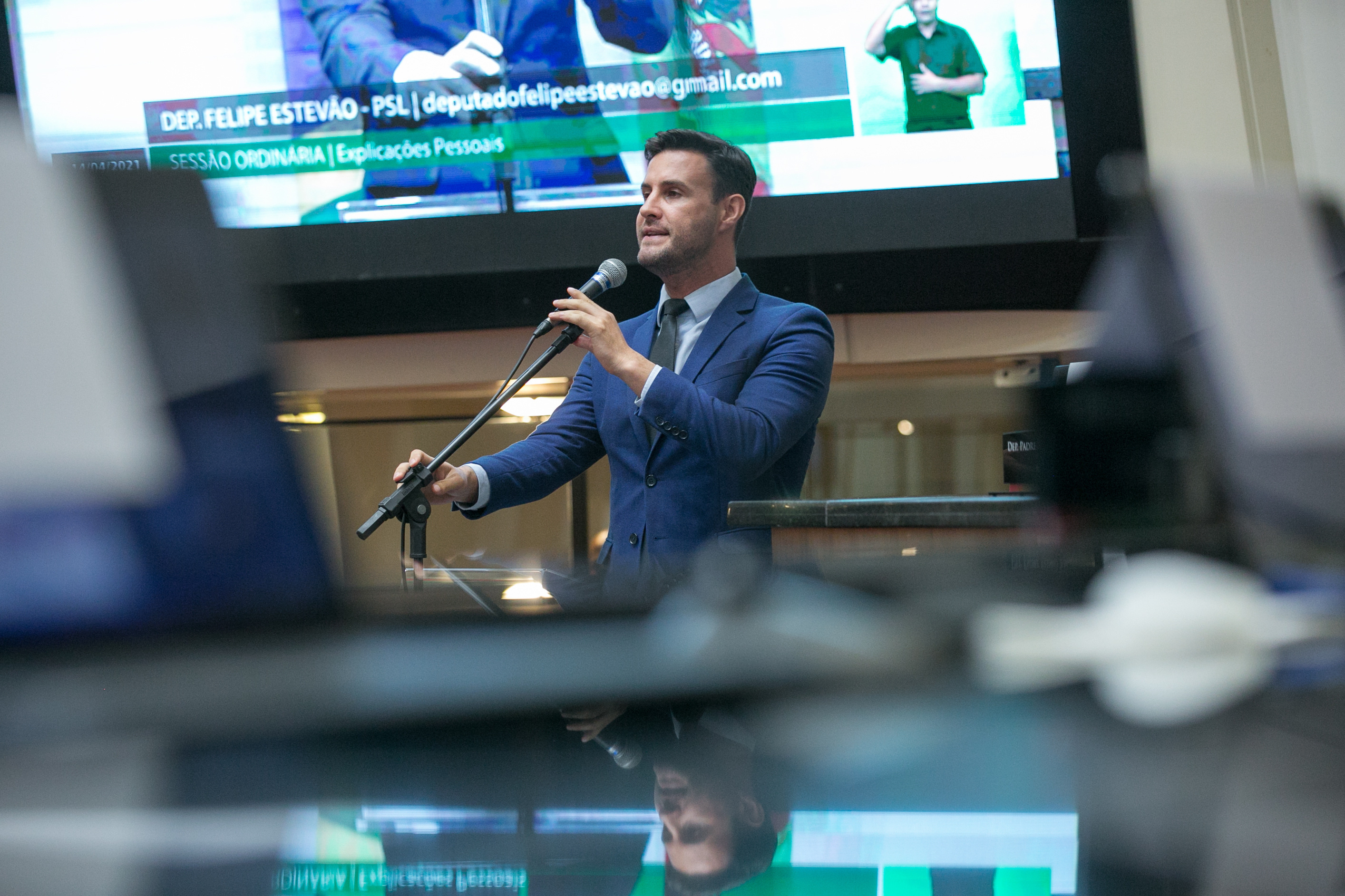 Deputado Felipe Estevão (PSL)