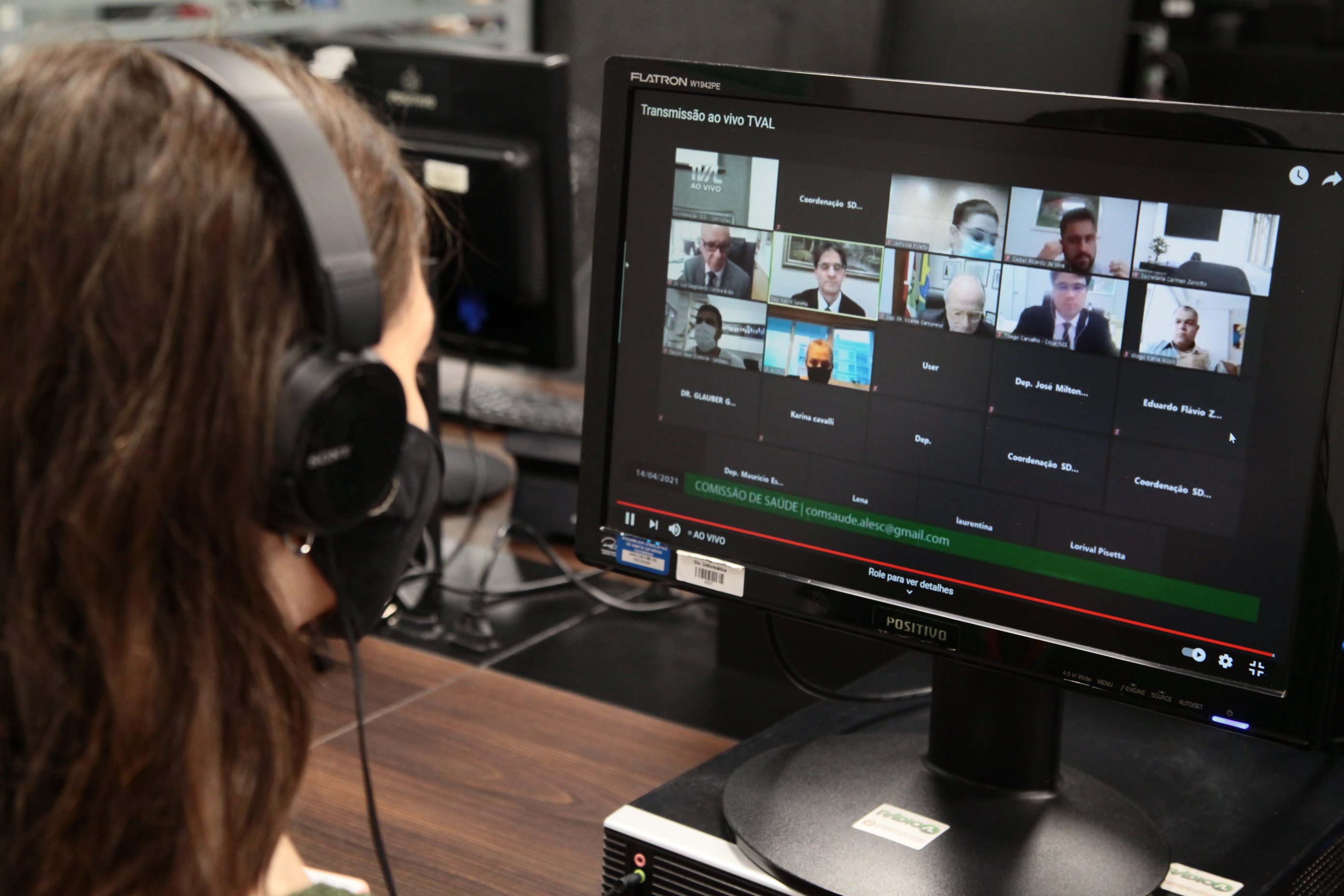 Reunião Virtual da Comissão de Saúde