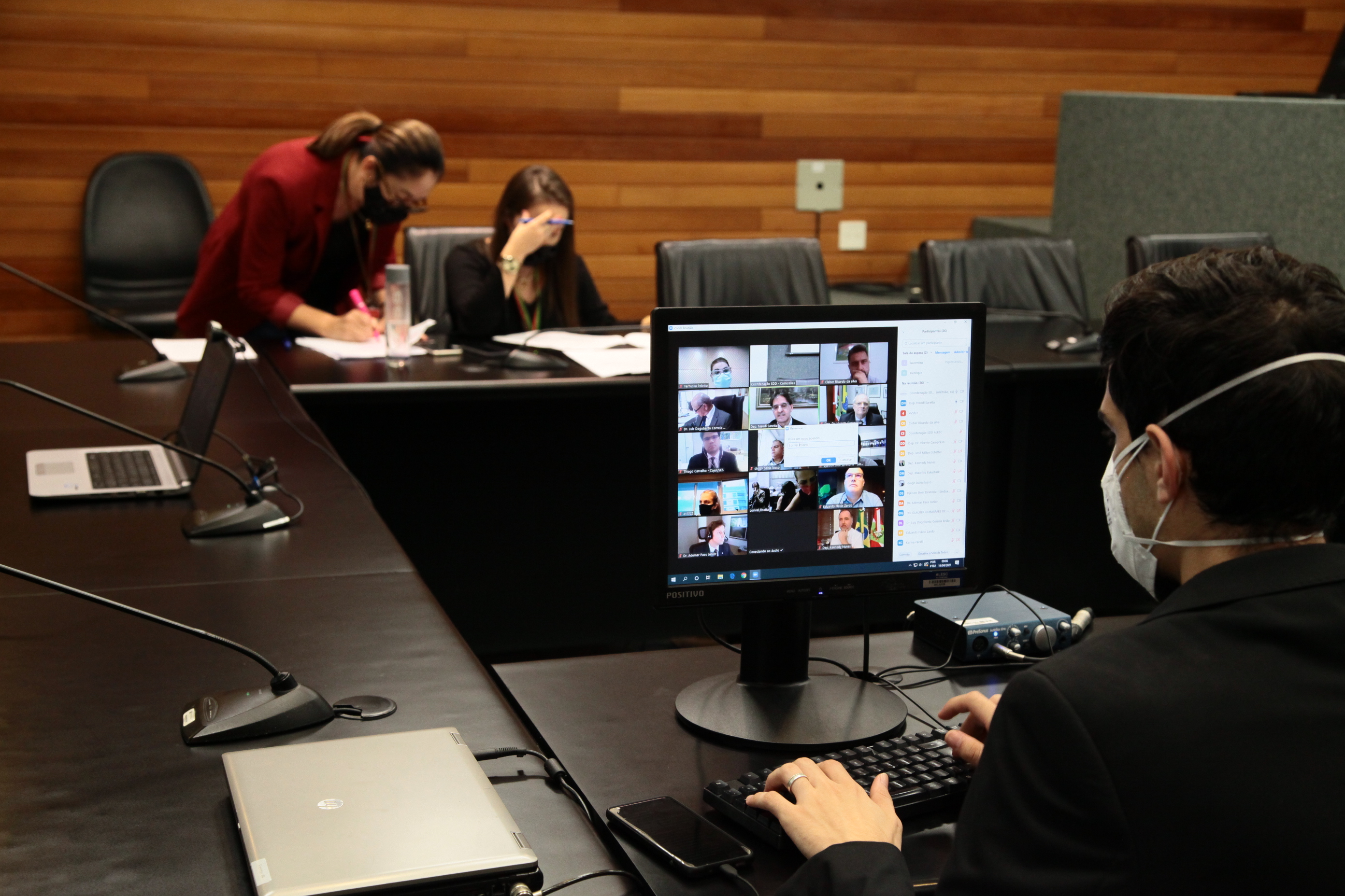 Reunião Virtual da Comissão de Saúde