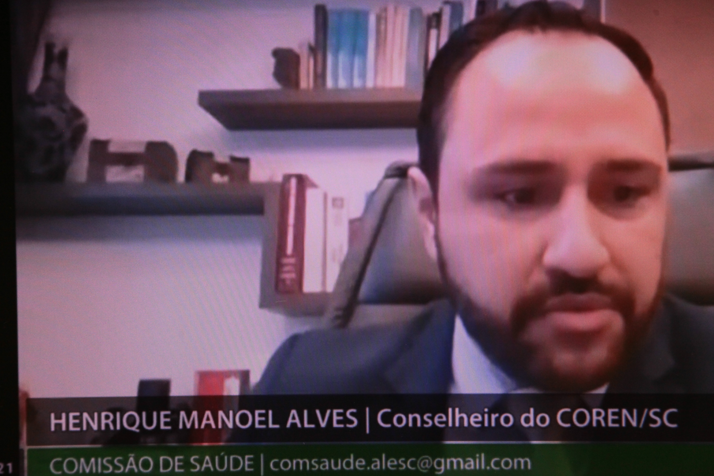 Reunião Virtual da Comissão de Saúde