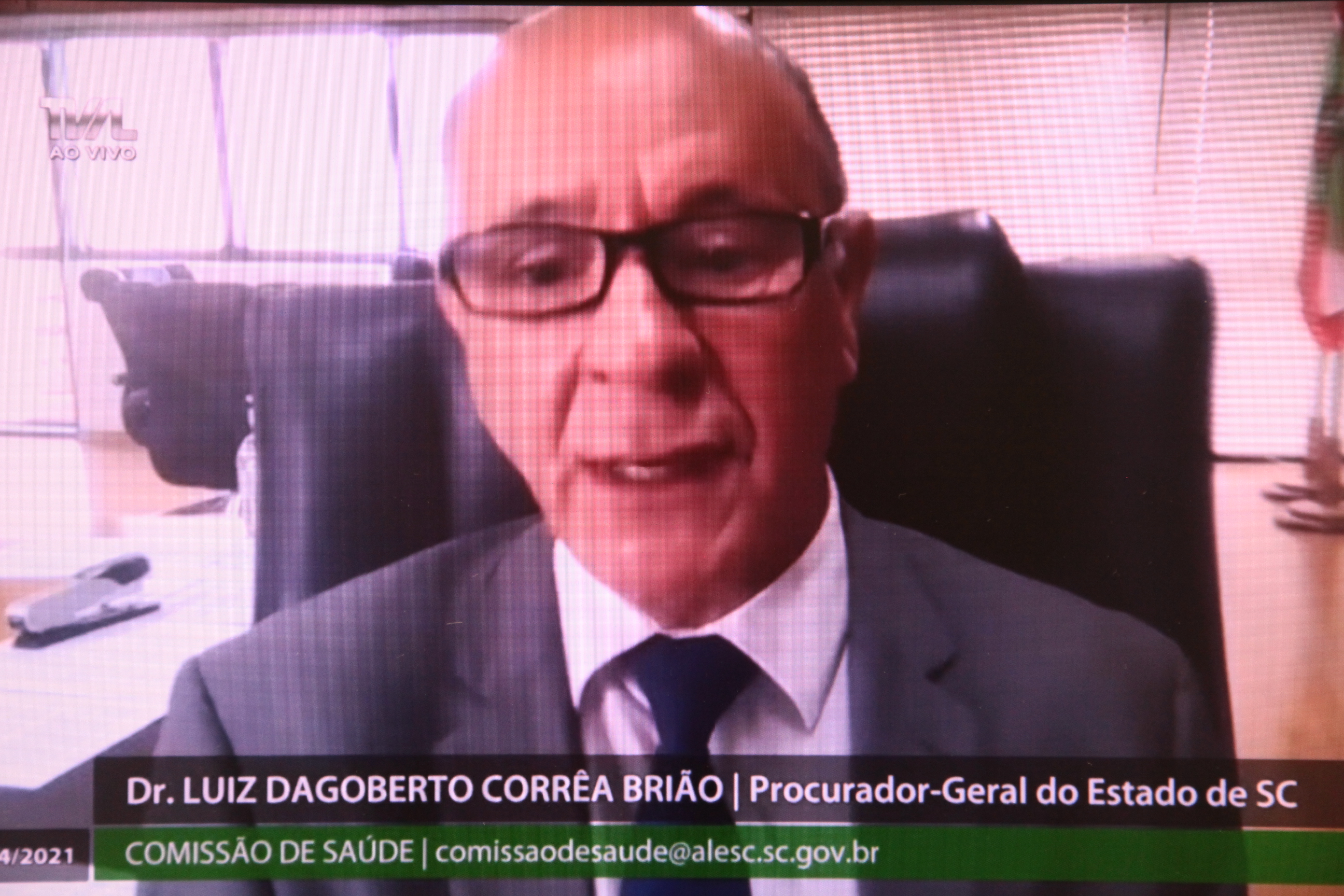 Reunião Virtual da Comissão de Saúde